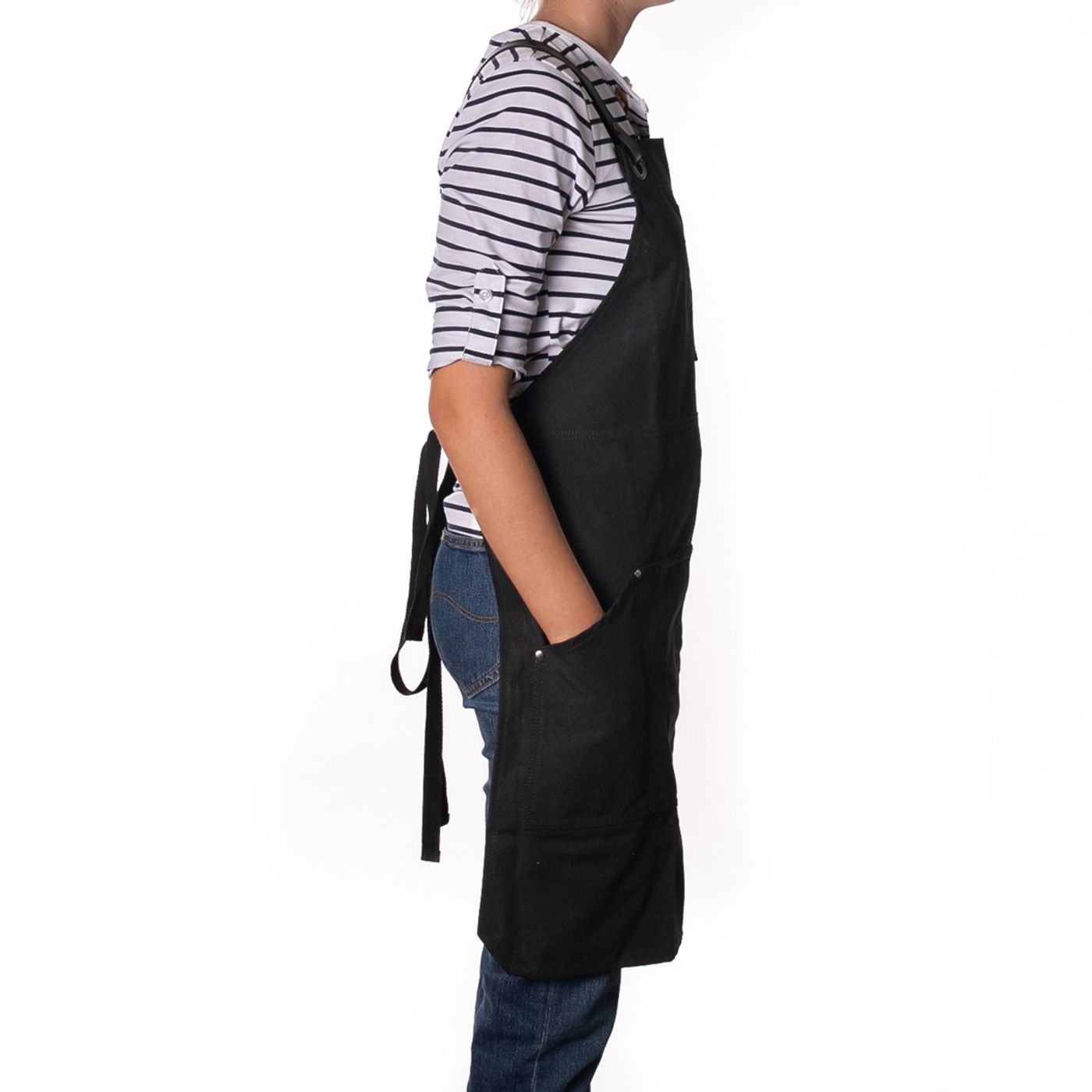 Tablier recyclé n°438 noir