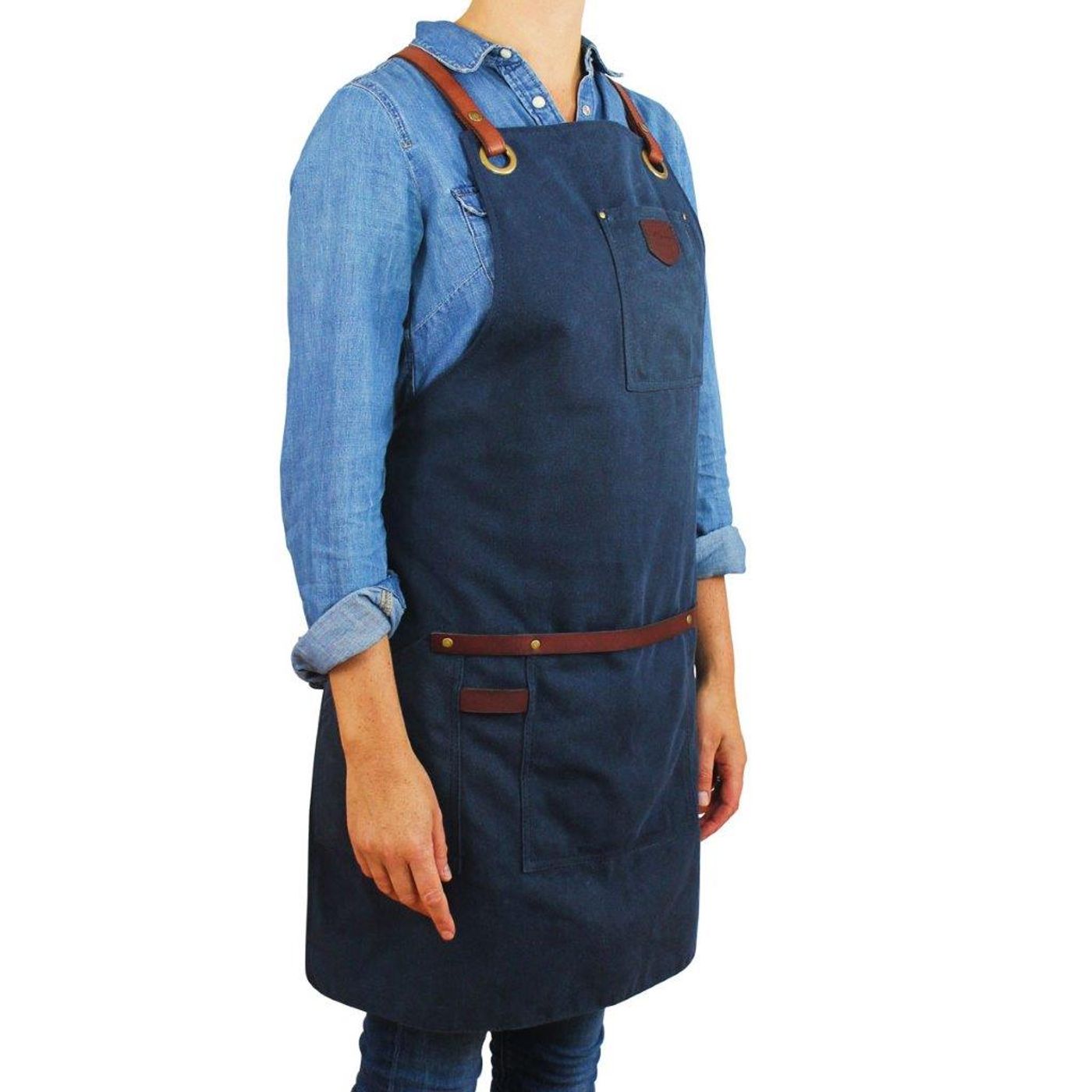 Tablier N°547 bleu marine