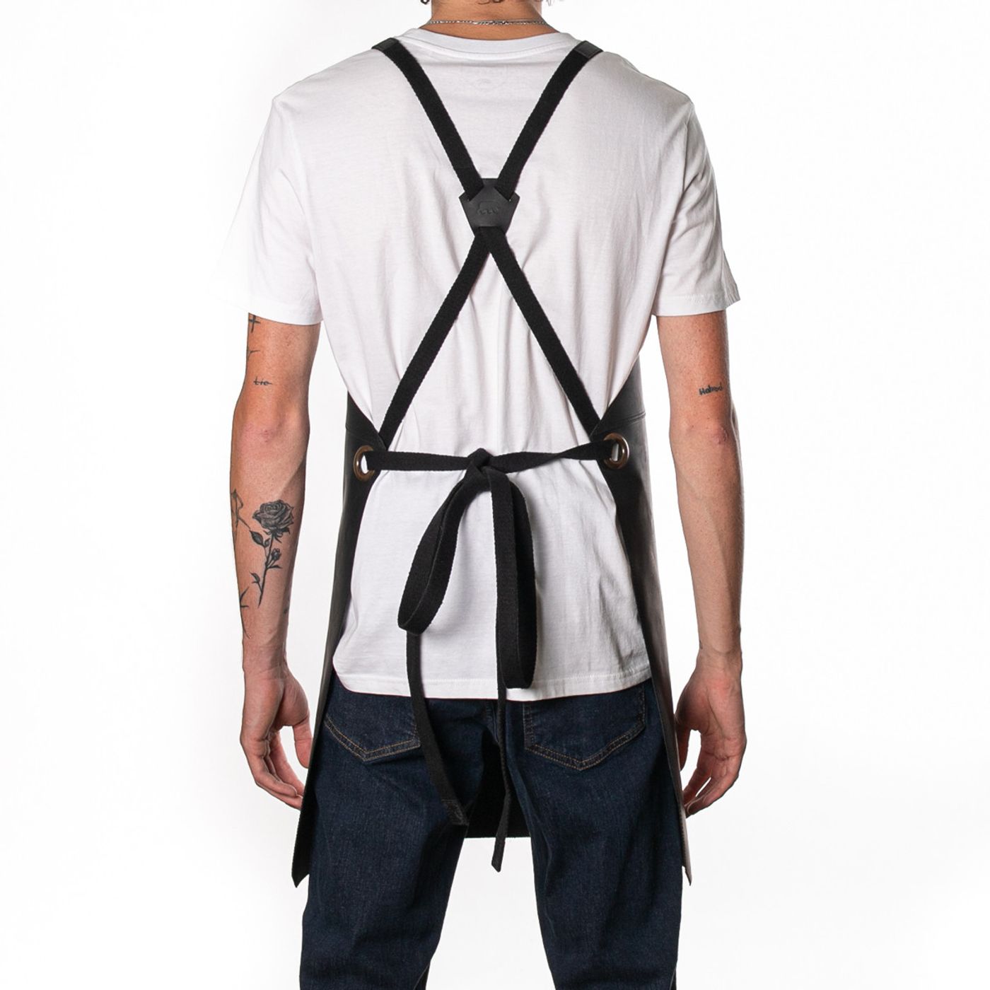 Tablier 100% cuir n°438 noir