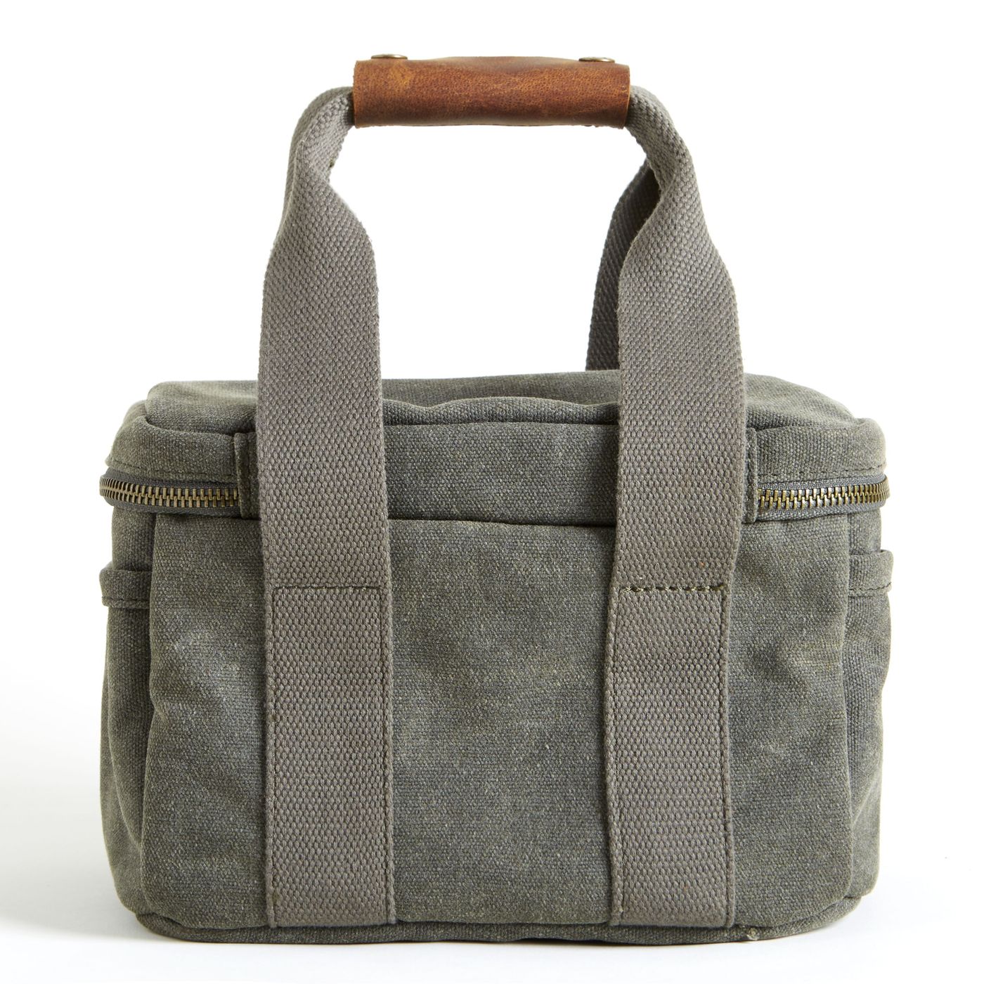 Sac repas isotherme kaki