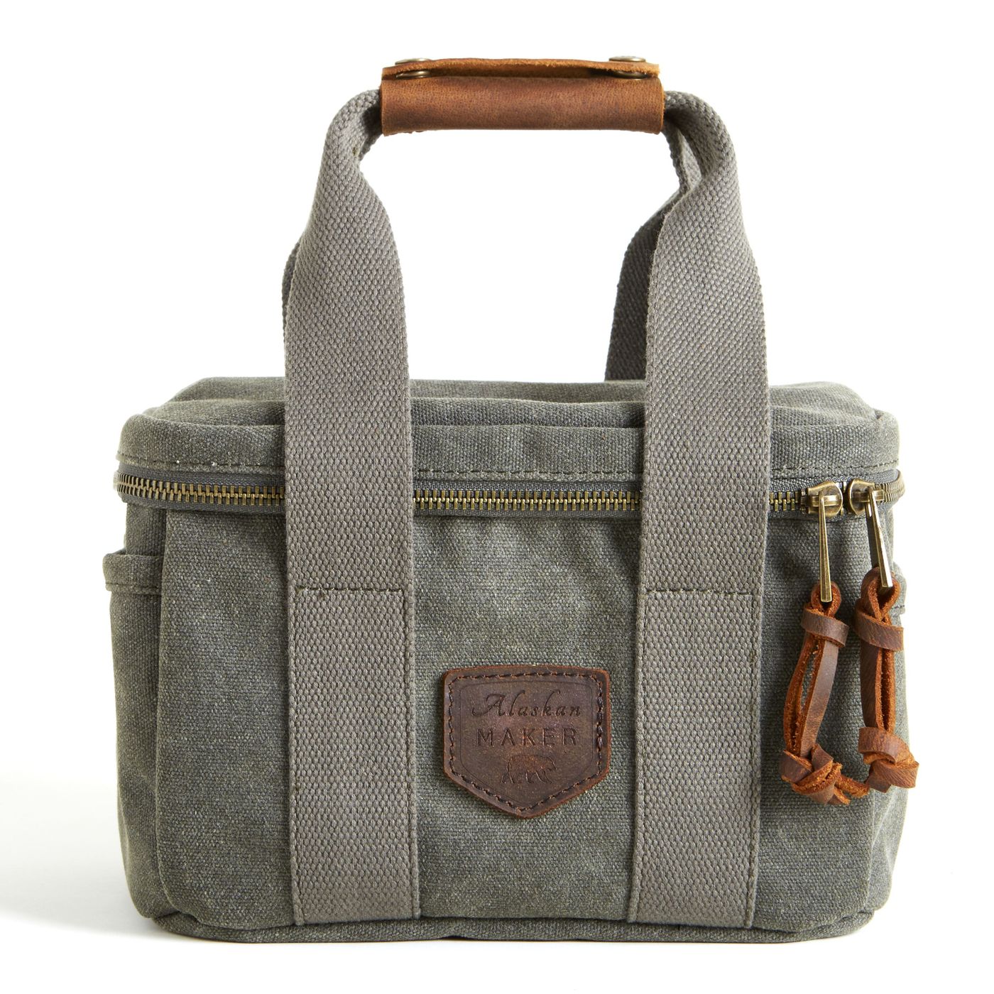 Sac repas isotherme kaki