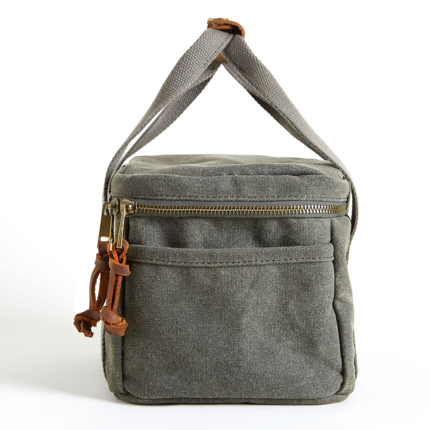 Sac repas isotherme kaki