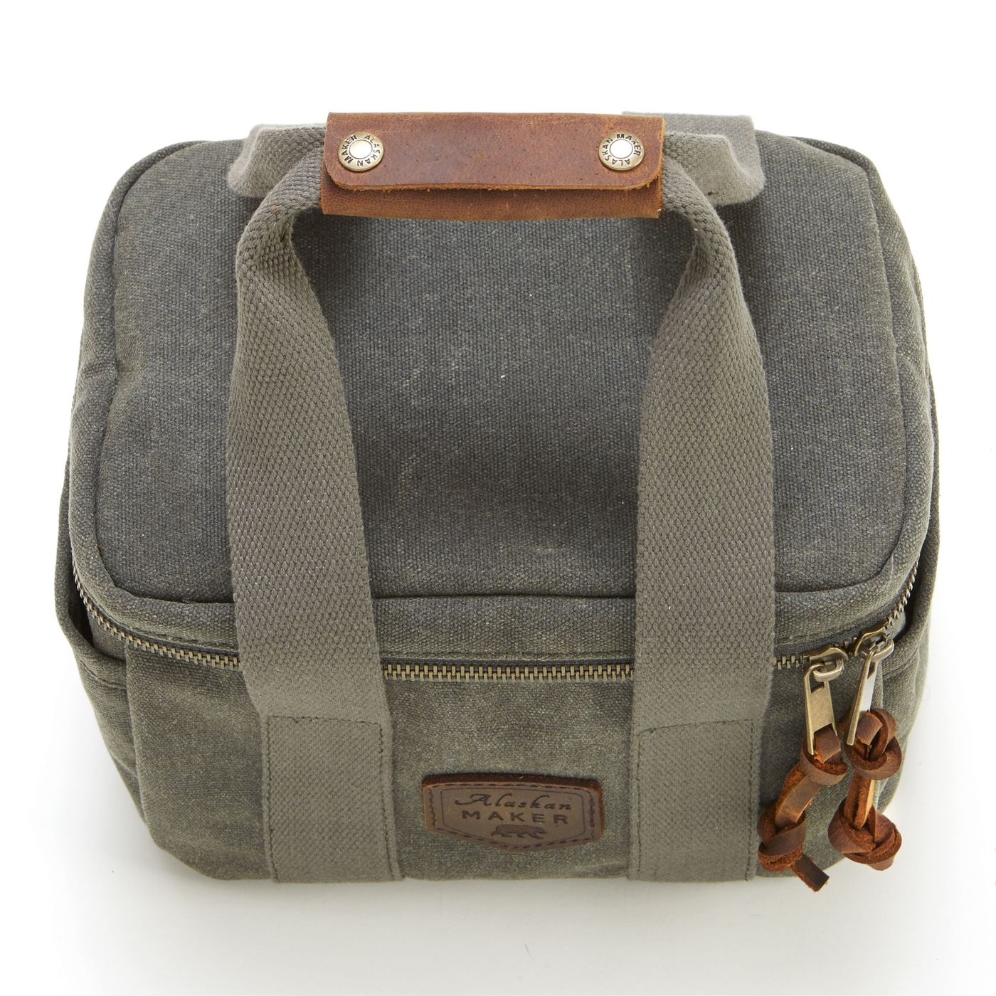 Sac repas isotherme kaki