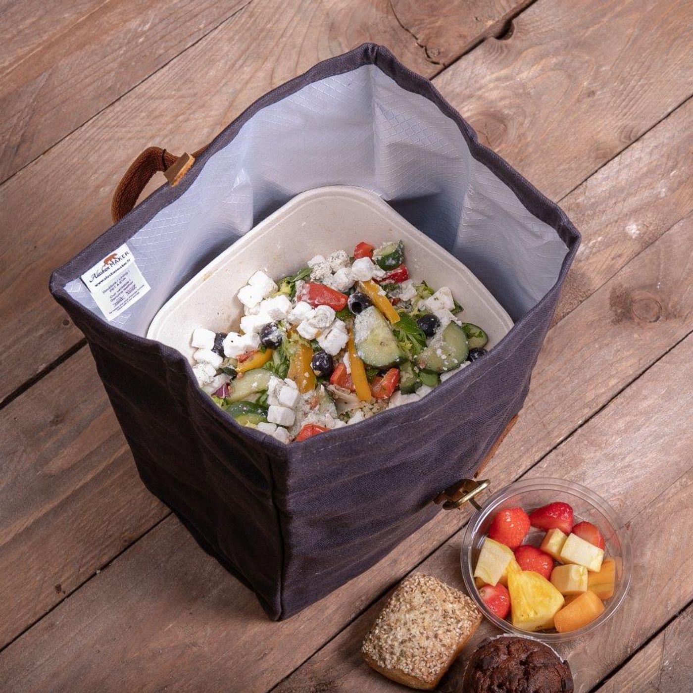 Sac de repas isotherme Rambler Charbon