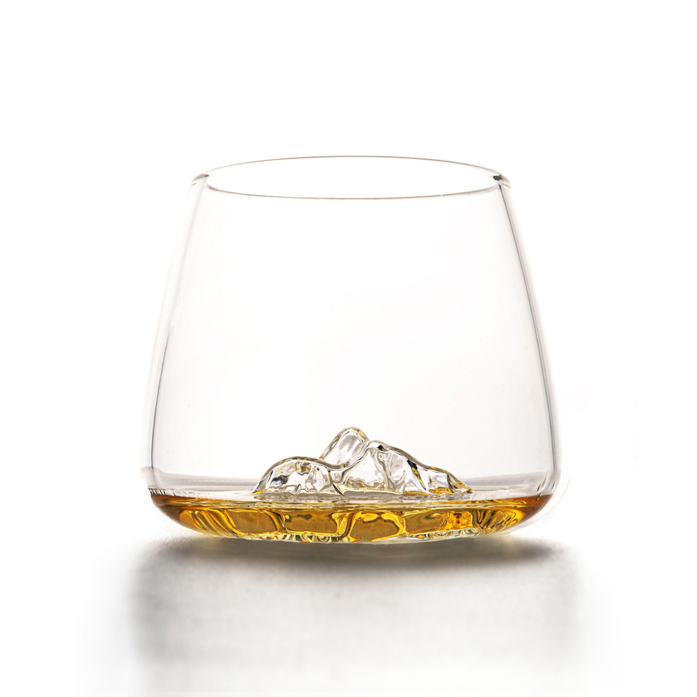 Set de 2 verres à whisky TOPOGRAPHIC Mont Blanc et Everest