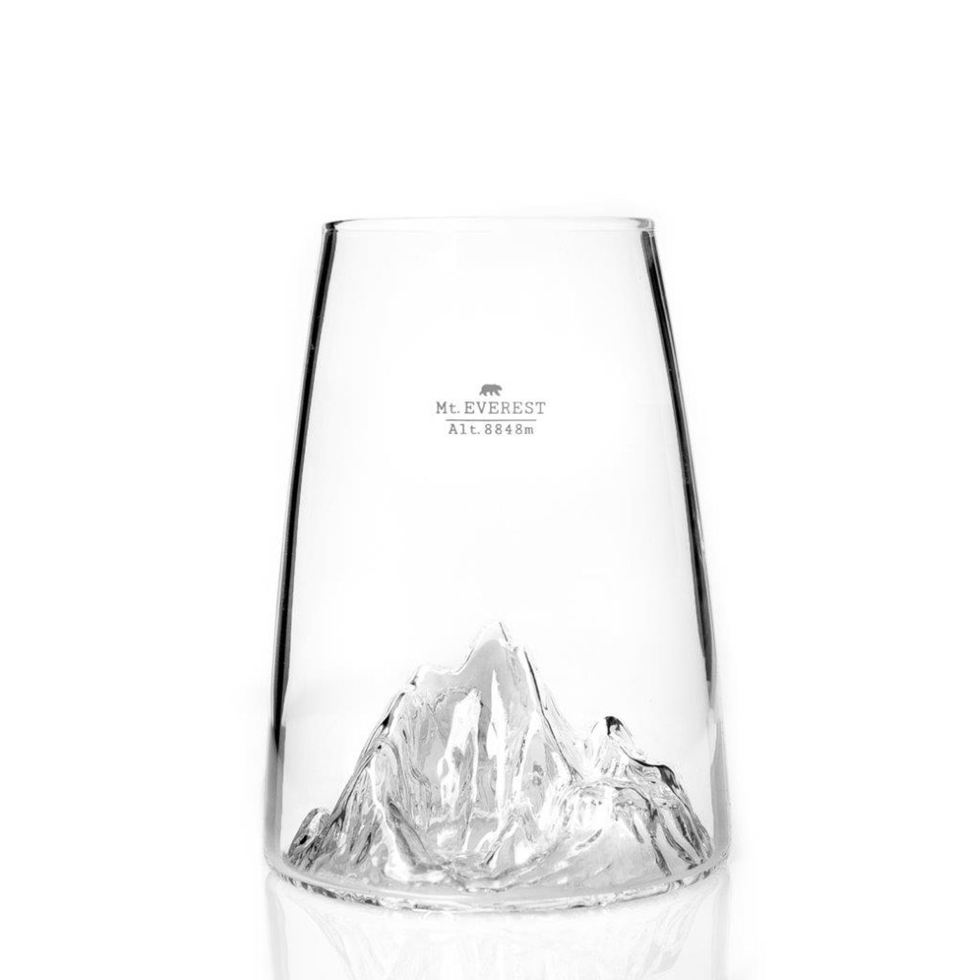 Verre design TOPOGRAPHIC Everest
