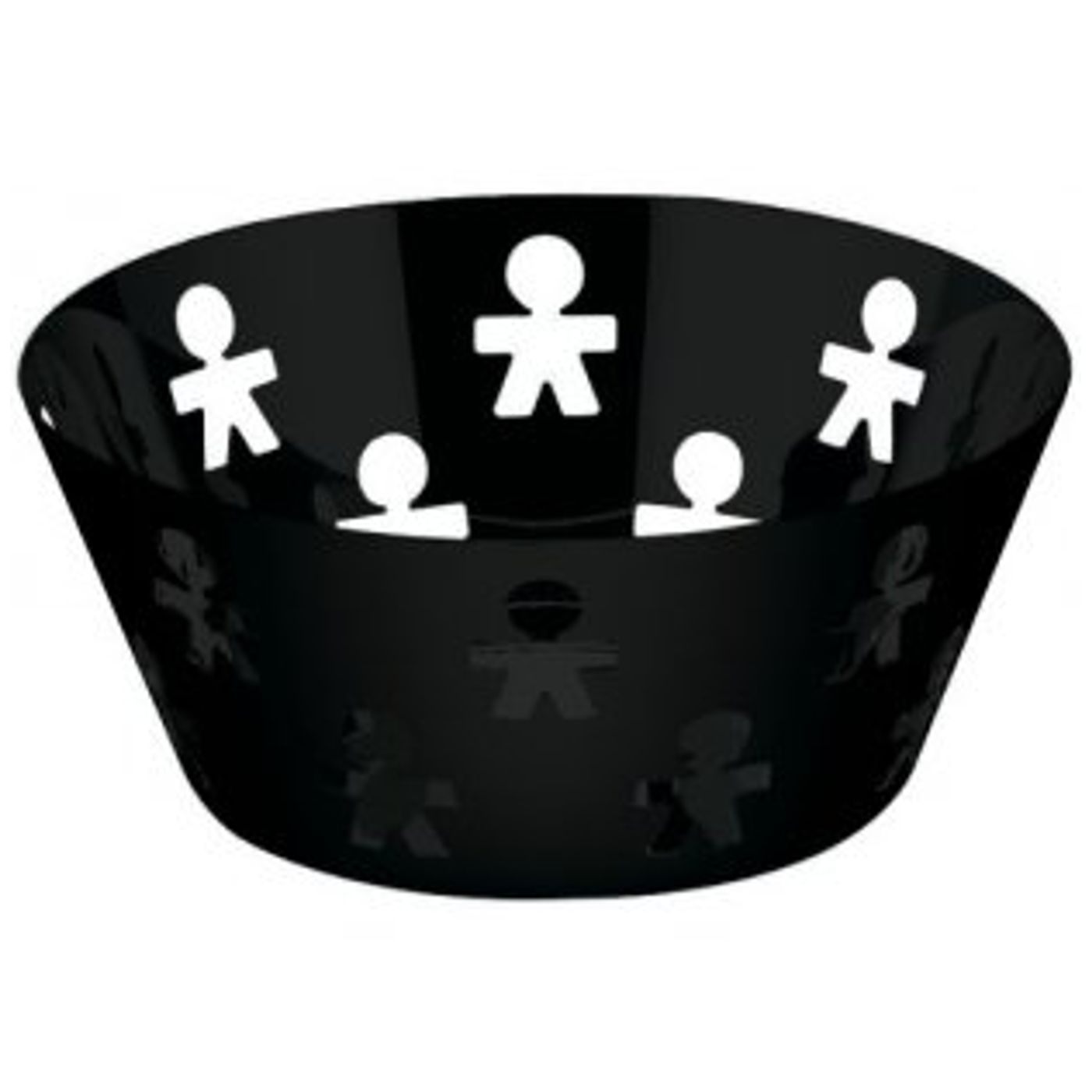 Corbeille Girotondo 20,5 cm noir