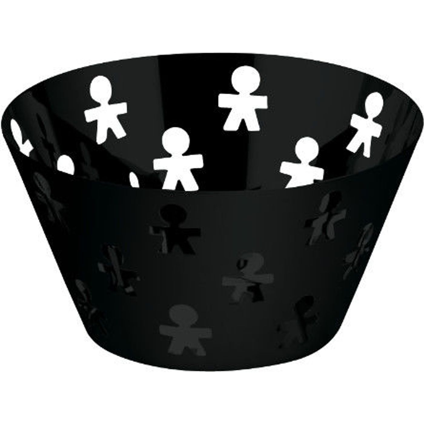 Corbeille Girotondo 23 cm noir