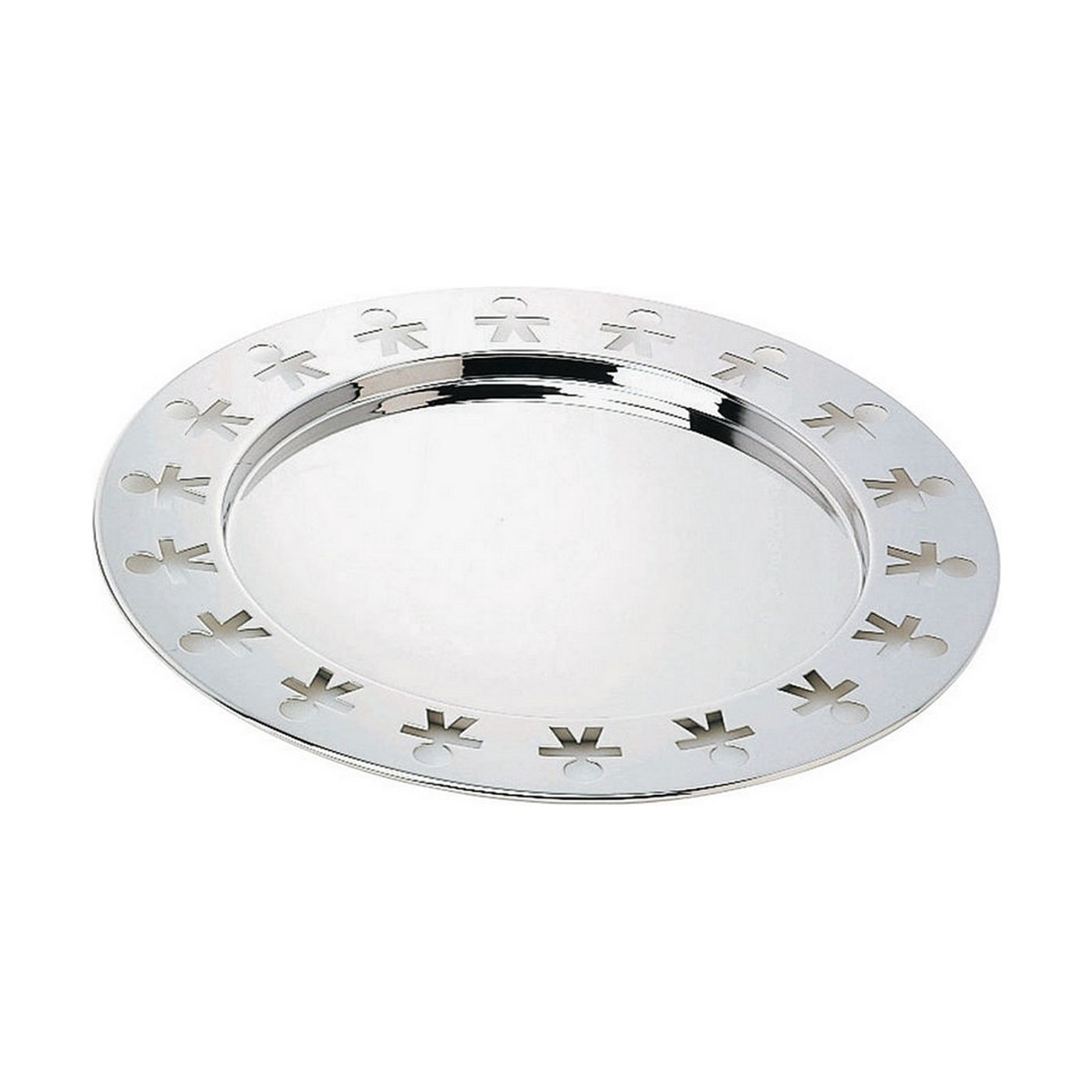 Plateau Girotondo 40 cm inox