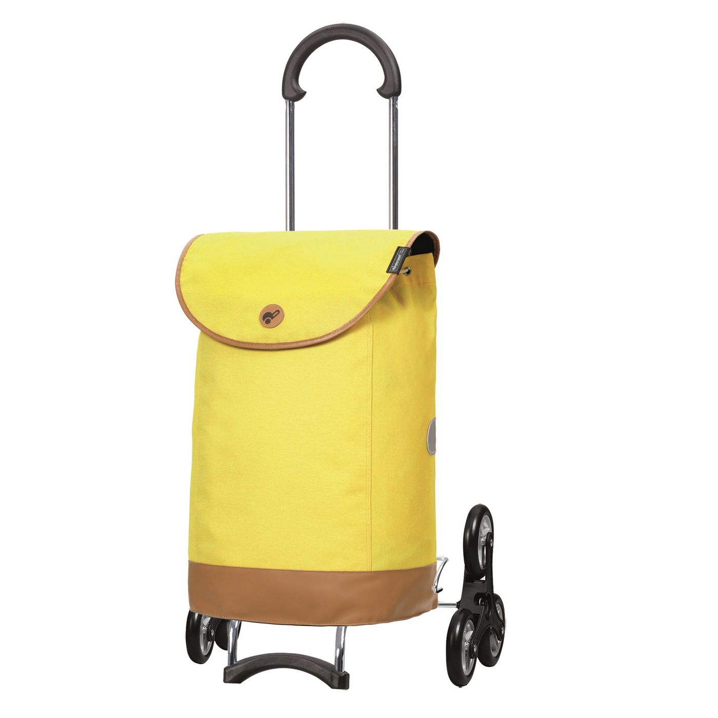 POUSSETTE DE MARCHE SCALA 6 ROUES EMIL JAUNE
