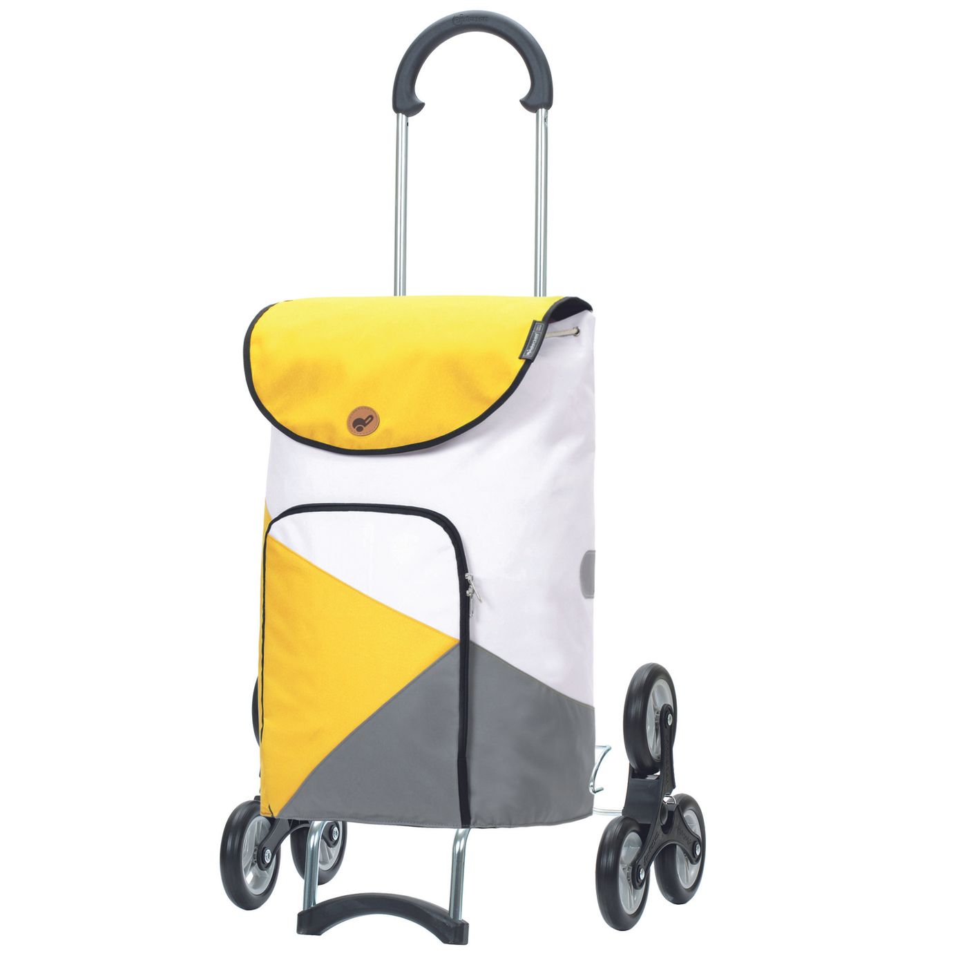 Poussette Scala 6 roues ester jaune