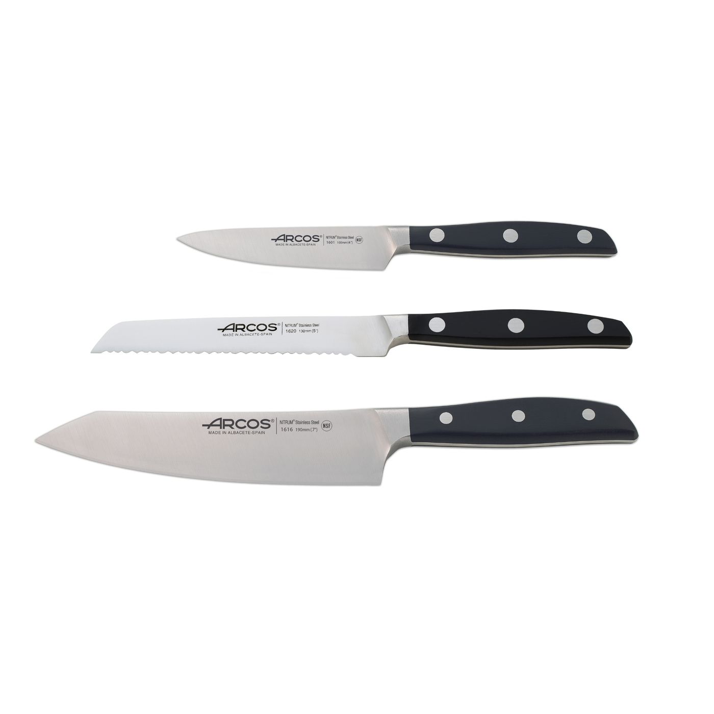 Coffret 3 couteaux Manhattan