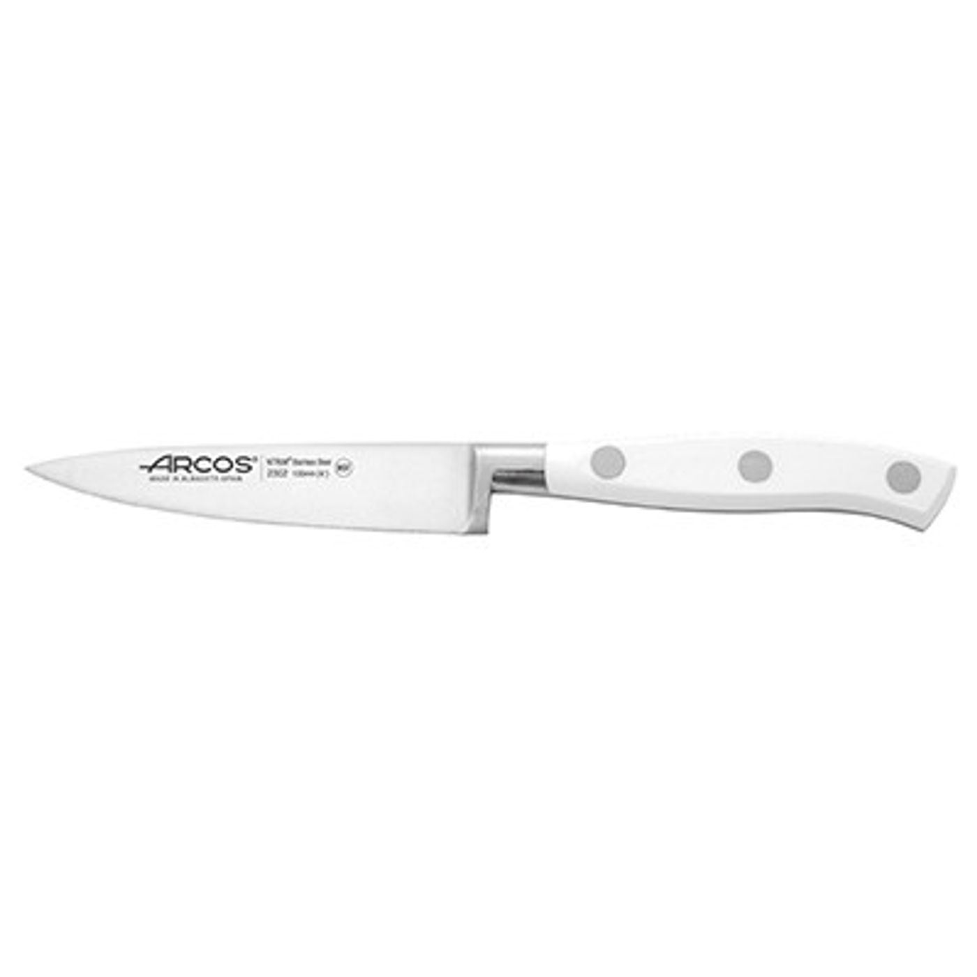 COUTEAU D'OFFICE RIVIERA BLANC 10 CM