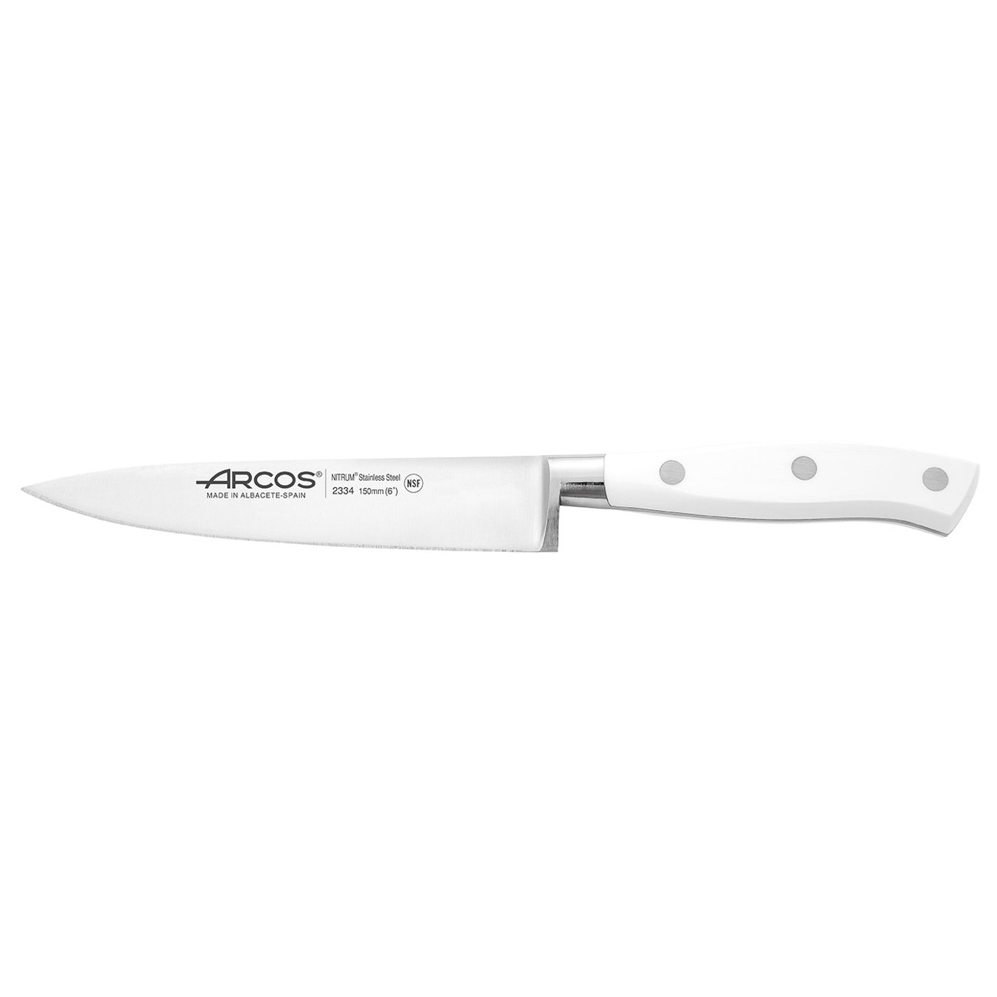 COUTEAU DE CUISINE RIVIERA BLANC 15 CM