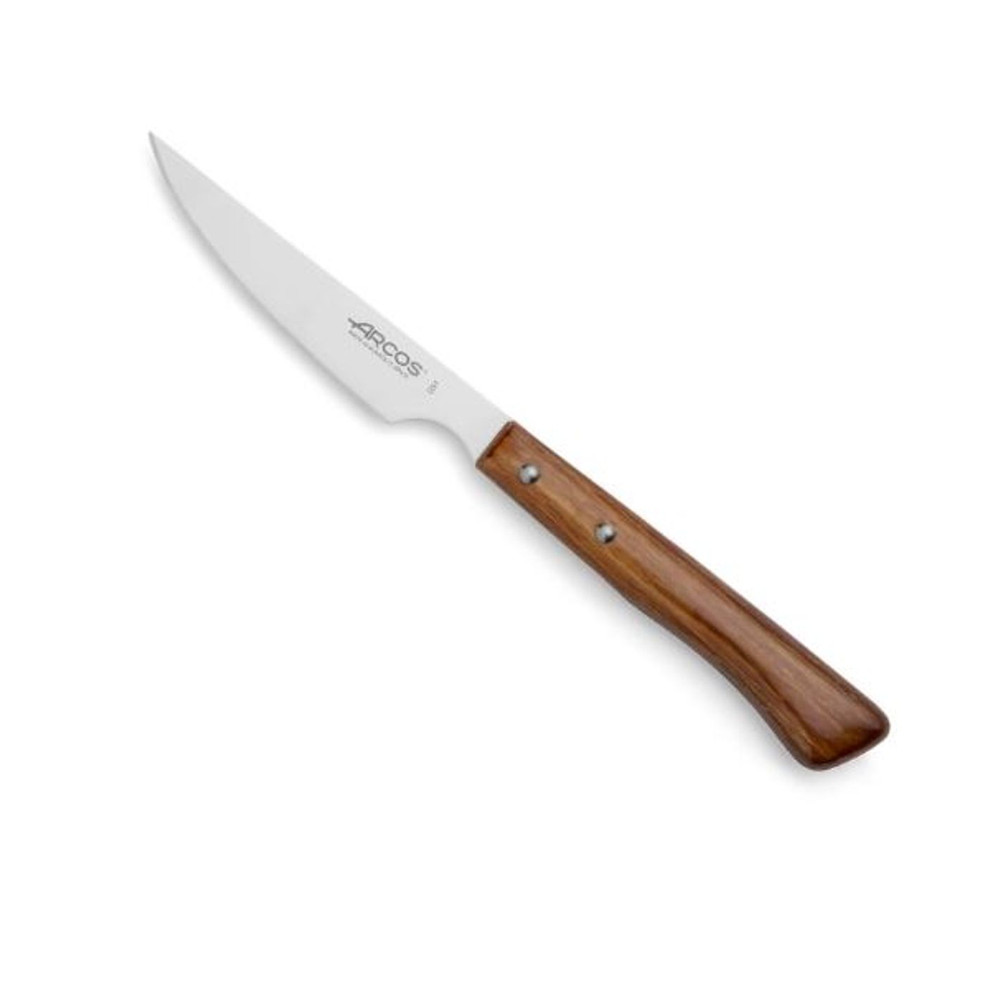 Couteau à steak bois de hêtre lame 11 cm lisse