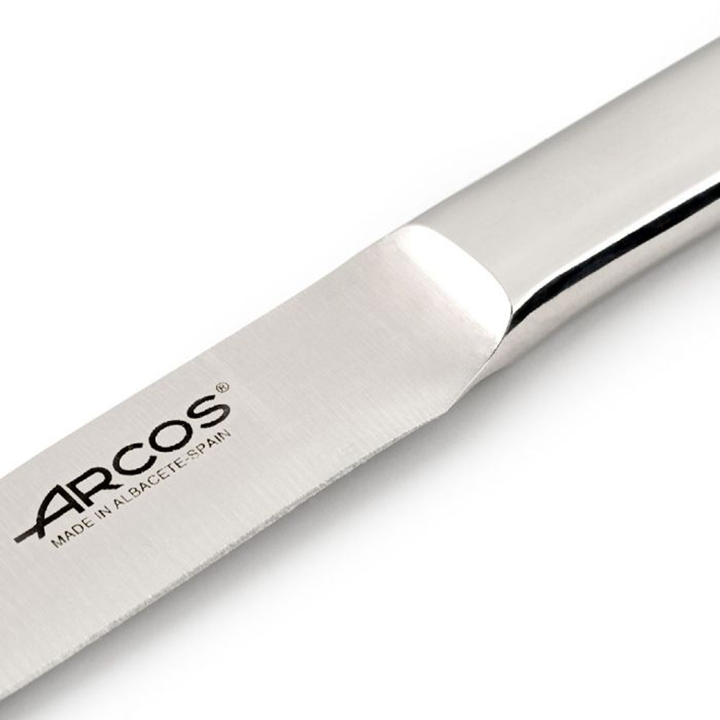 Couteau à steak The Origine monobloc lame 11cm lisse