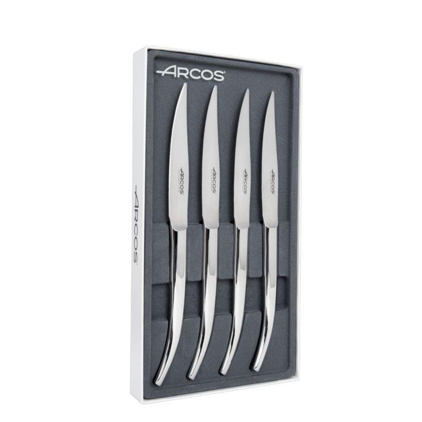 Couteau à steak The Origine monobloc lame 11cm lisse