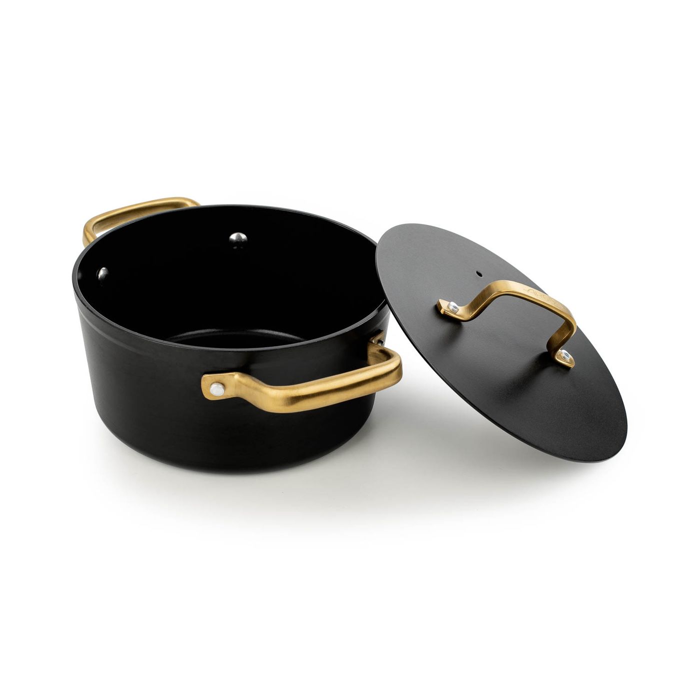 Faitout Samoa Iconic noir D20 cm avec couvercle