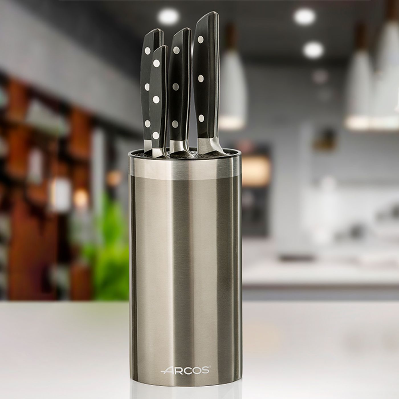 Bloc couteaux vide inox