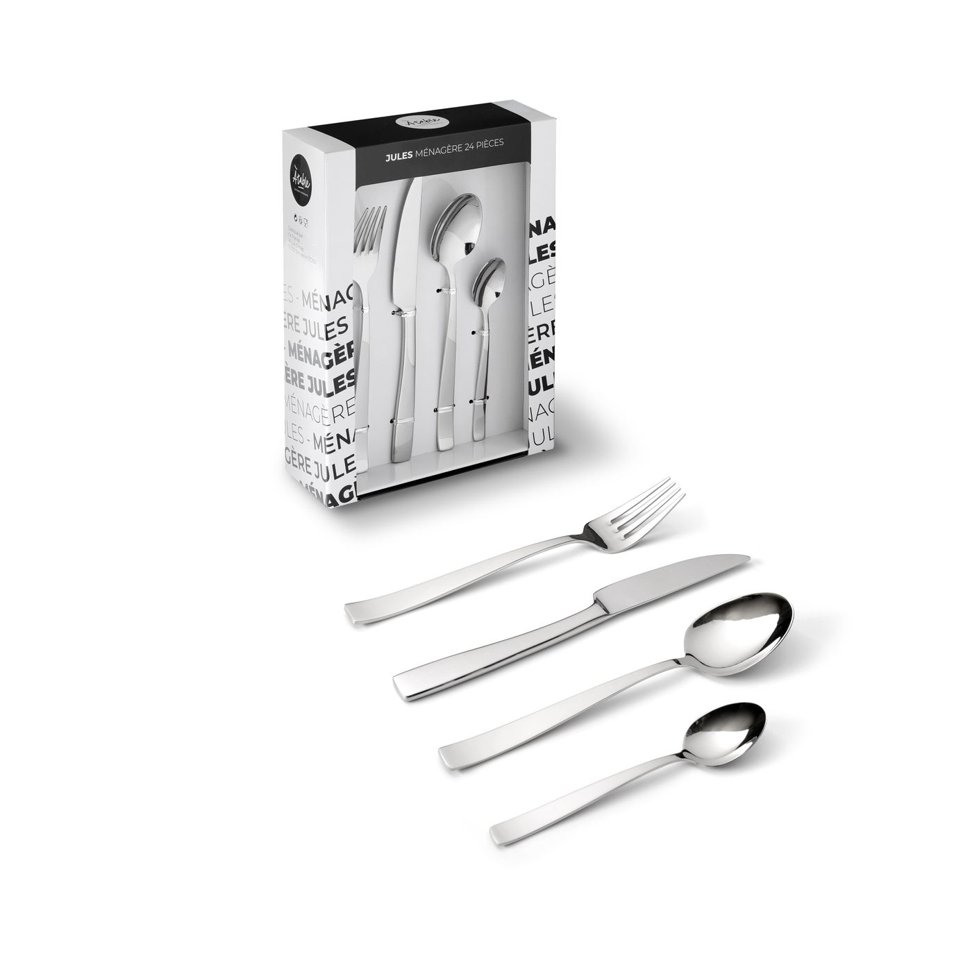 Coffret couverts 24 pièces JULES