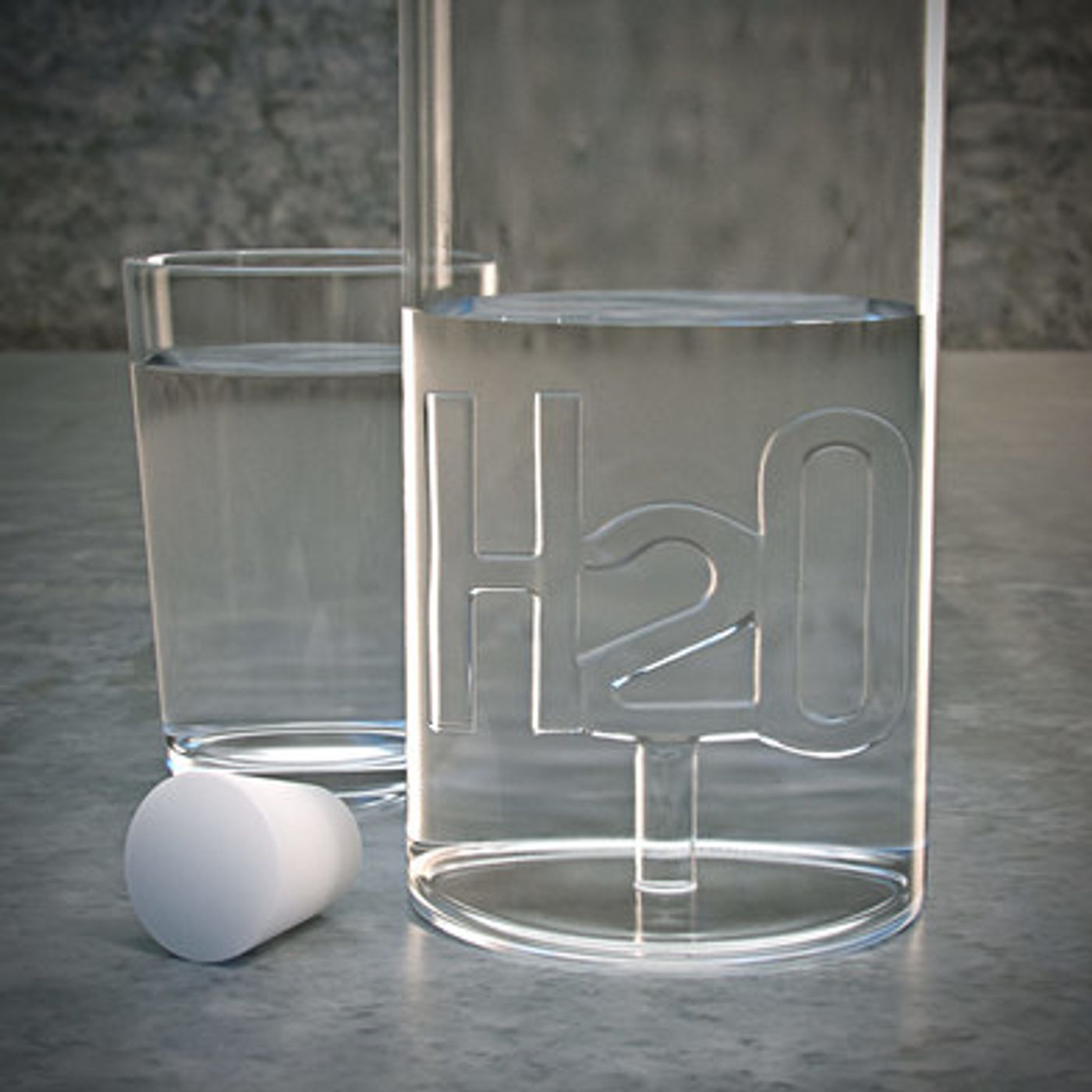Bouteille H2O 1,2L