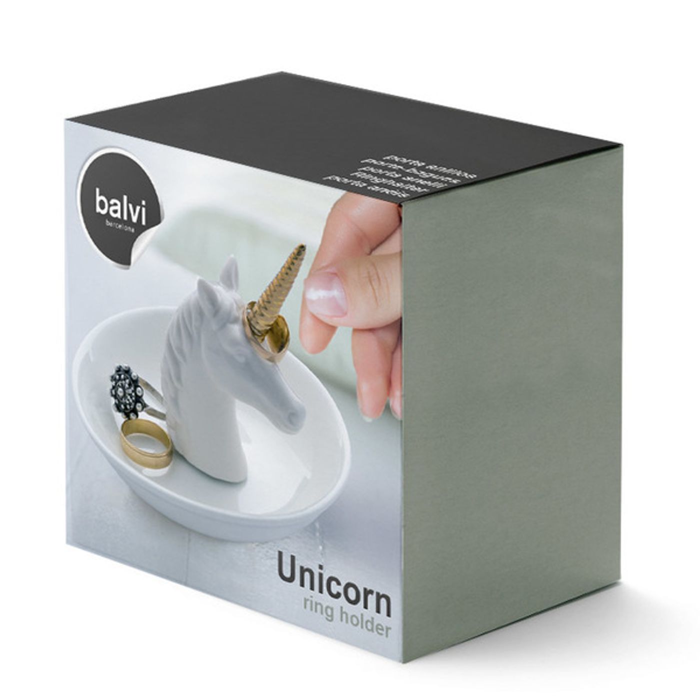 Porte-bagues Licorne