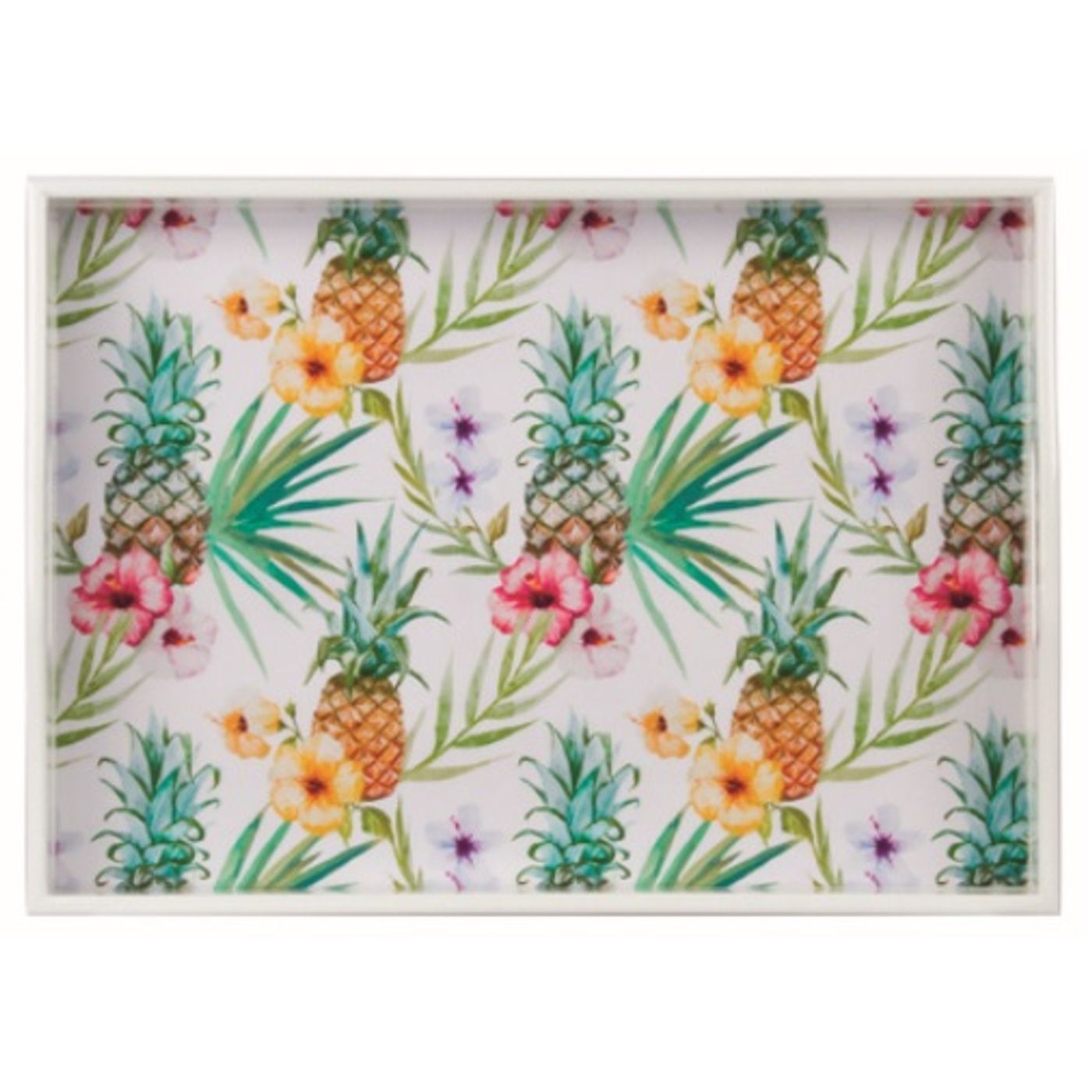 PLATEAU ANANAS 46 x 33 CM