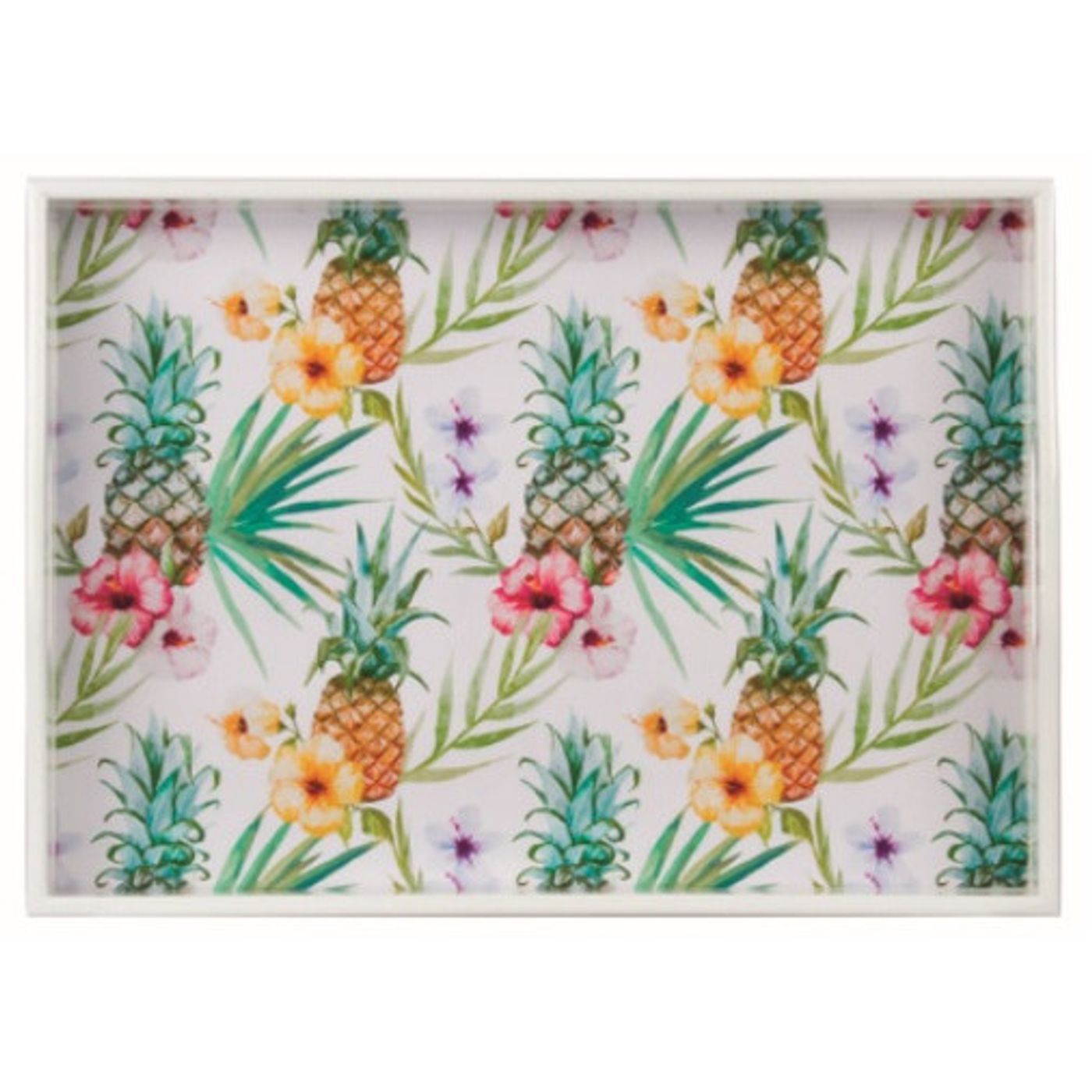 PLATEAU ANANAS 46 x 33 CM