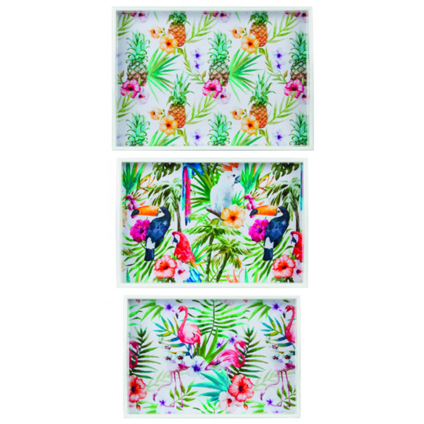 PLATEAU ANANAS 46 x 33 CM