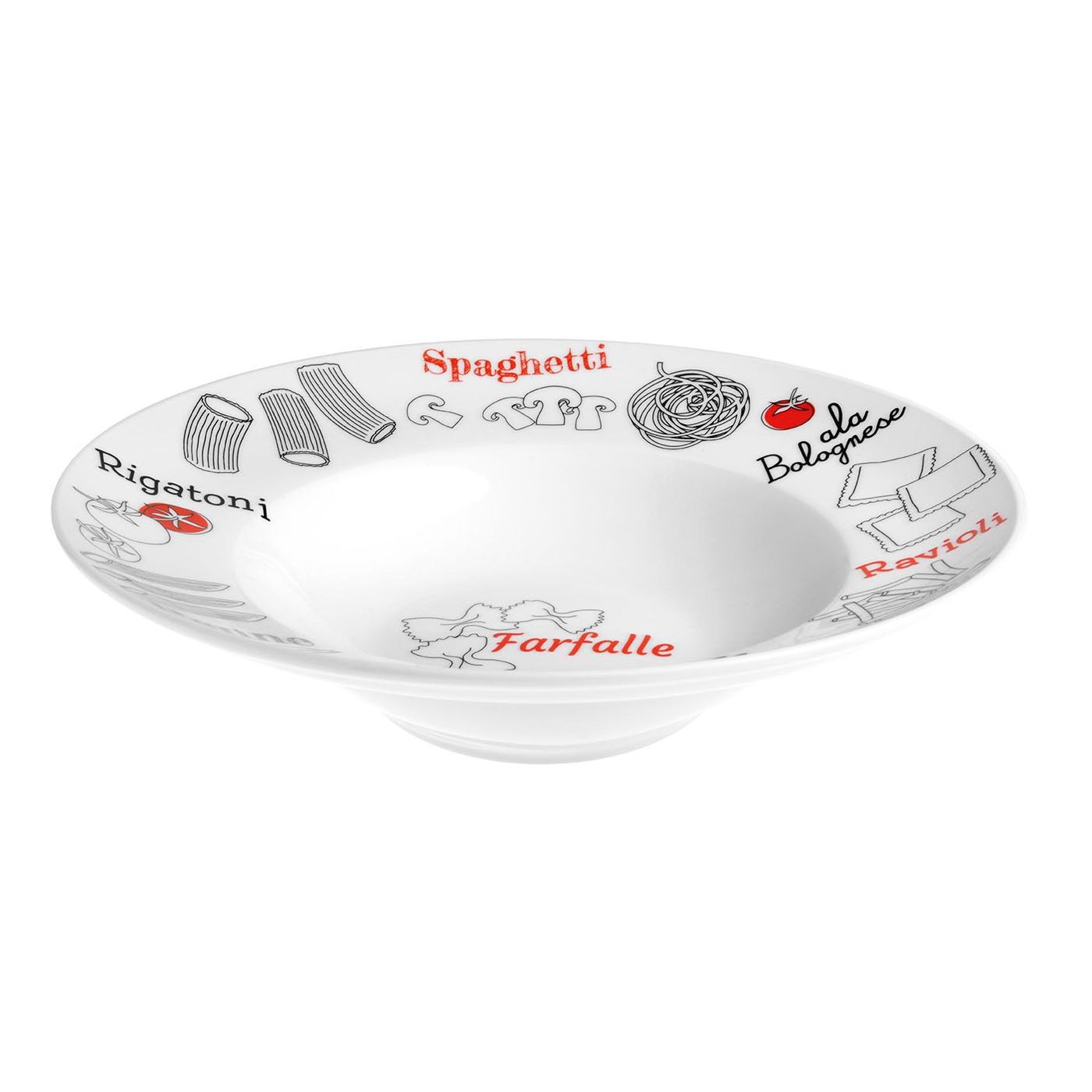 Assiette à pâtes Farfalle