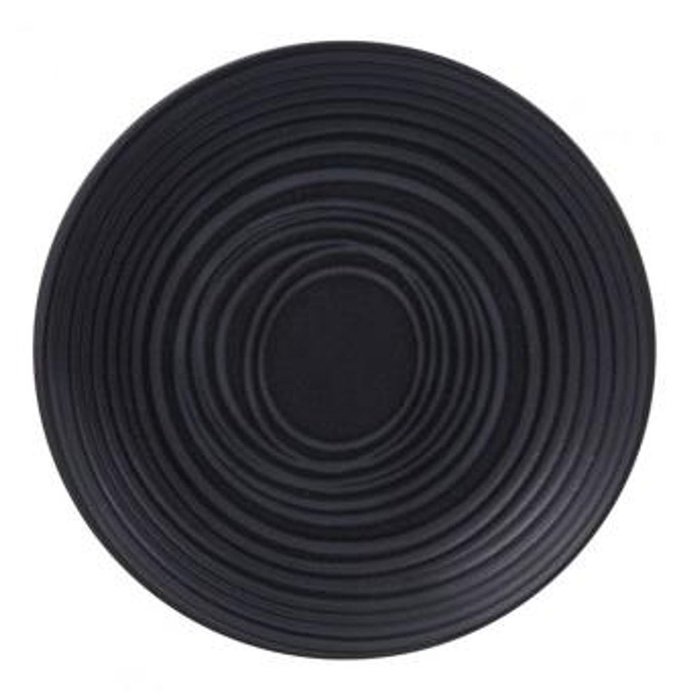 Assiette Plate Moon noire 27cm