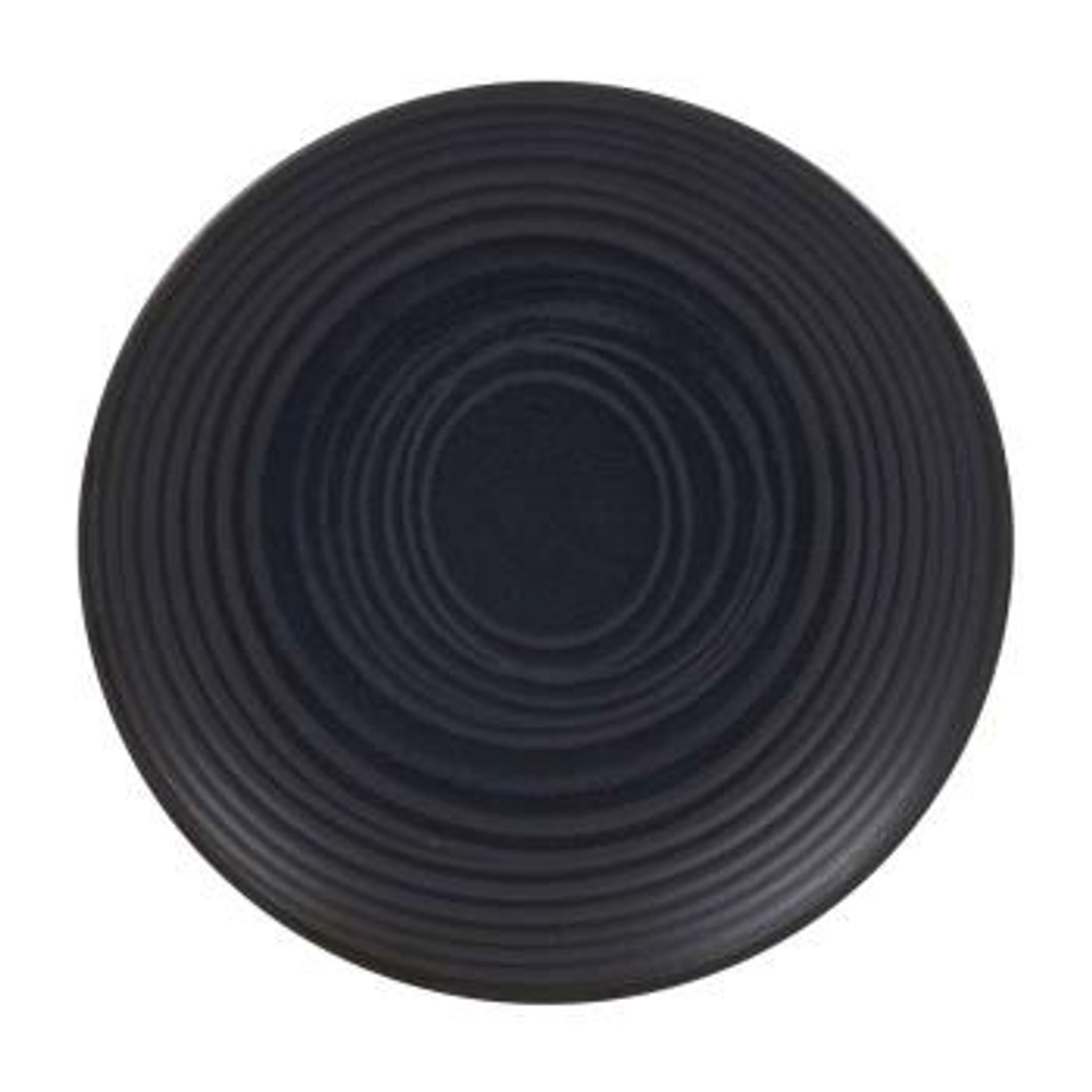 Assiette dessert Moon noire 22,5cm