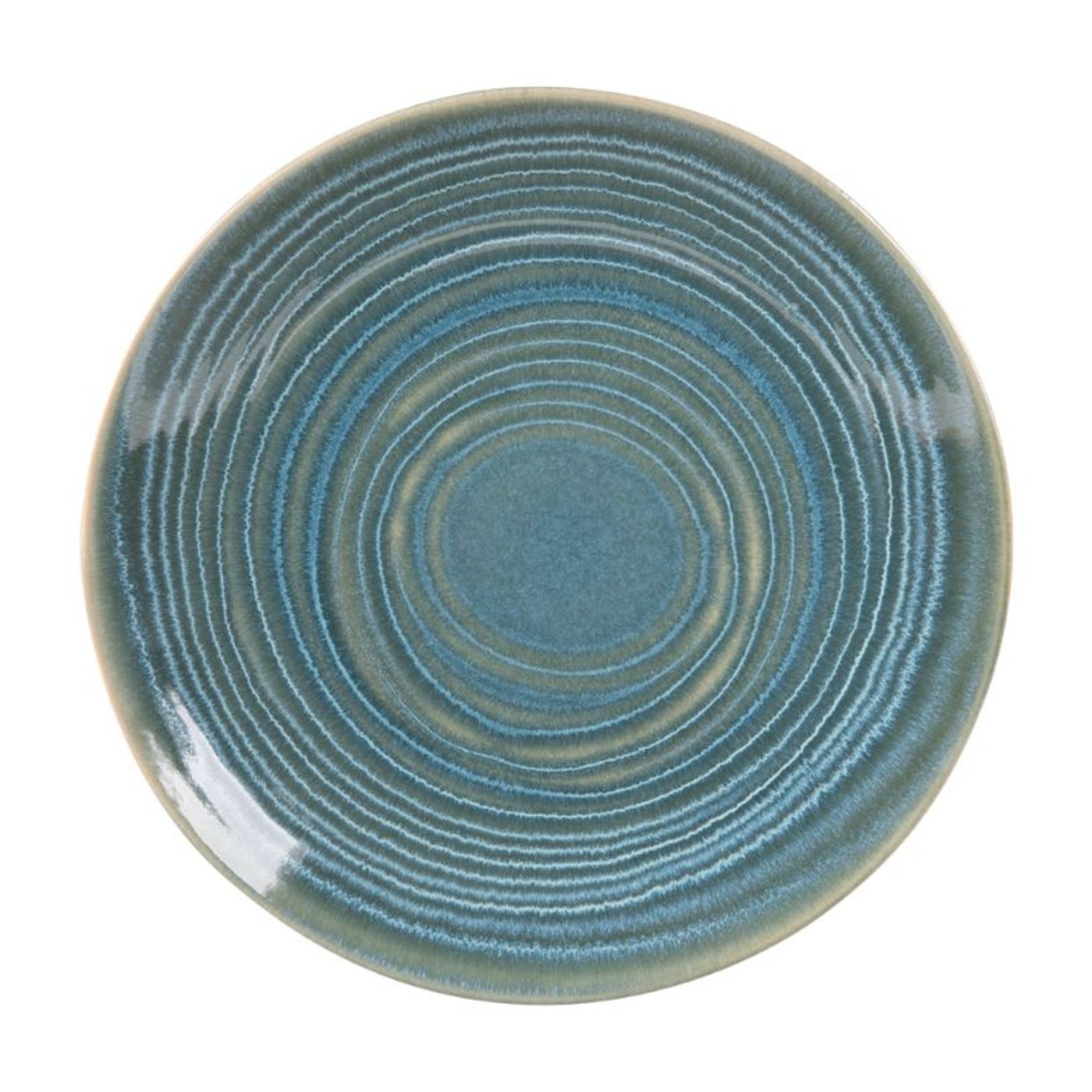 Assiette plate Moon Lagon 27 cm