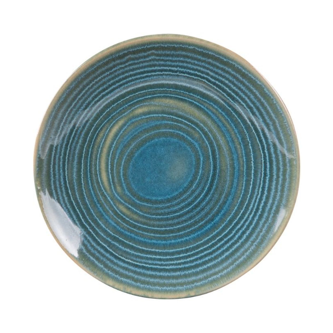 Assiette dessert Moon Lagon 21 cm