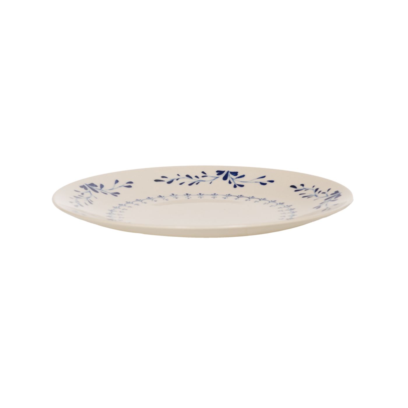 Assiette plate 17cm Appoline Bleu