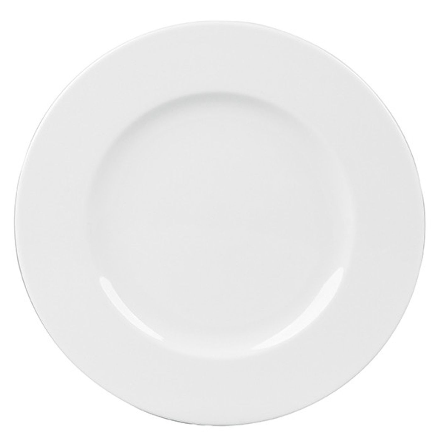 Assiette plate CHAMONIX blanc