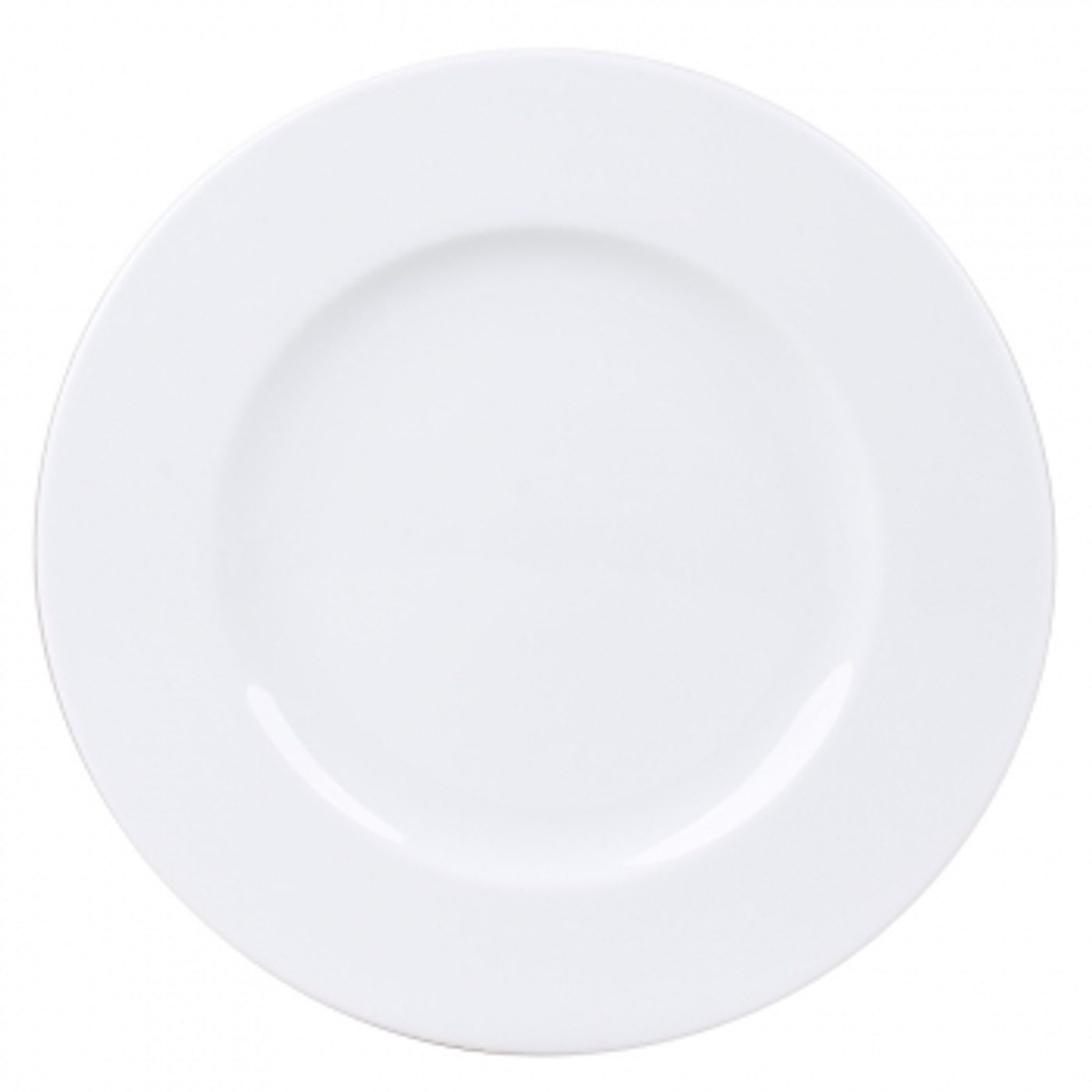 Plat rond CHAMONIX blanc
