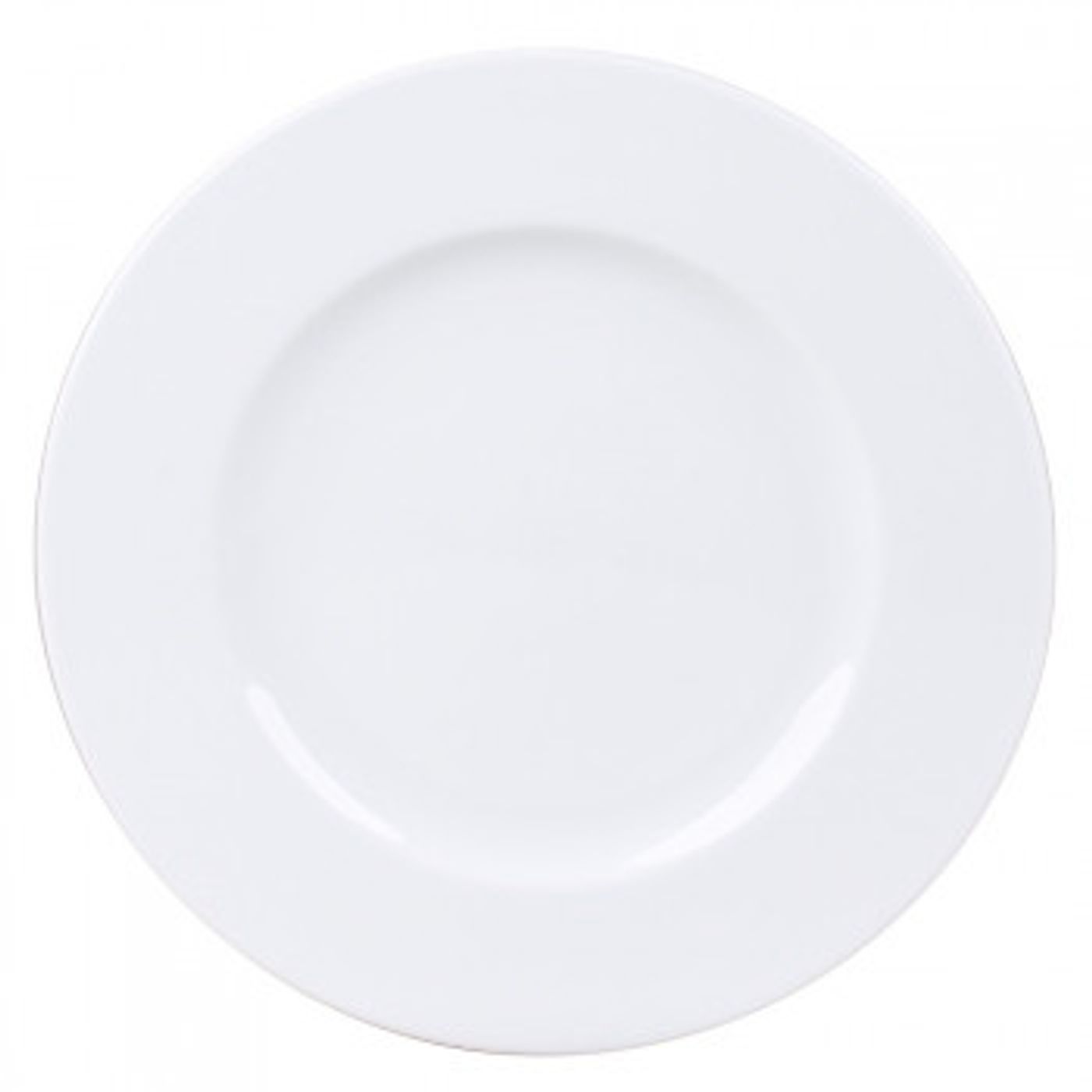 Plat rond CHAMONIX blanc