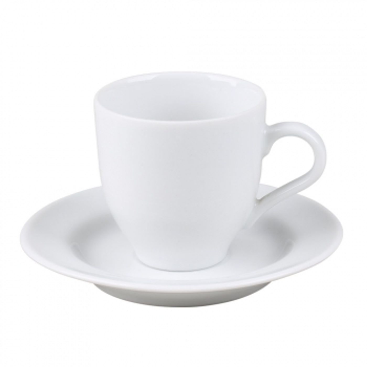 Tasse à thé avec soucoupe CHAMONIX blanc