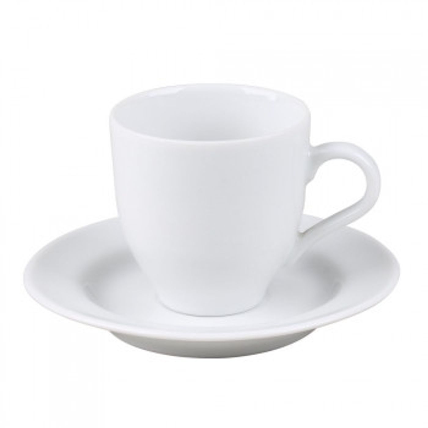 Tasse à thé avec soucoupe CHAMONIX blanc