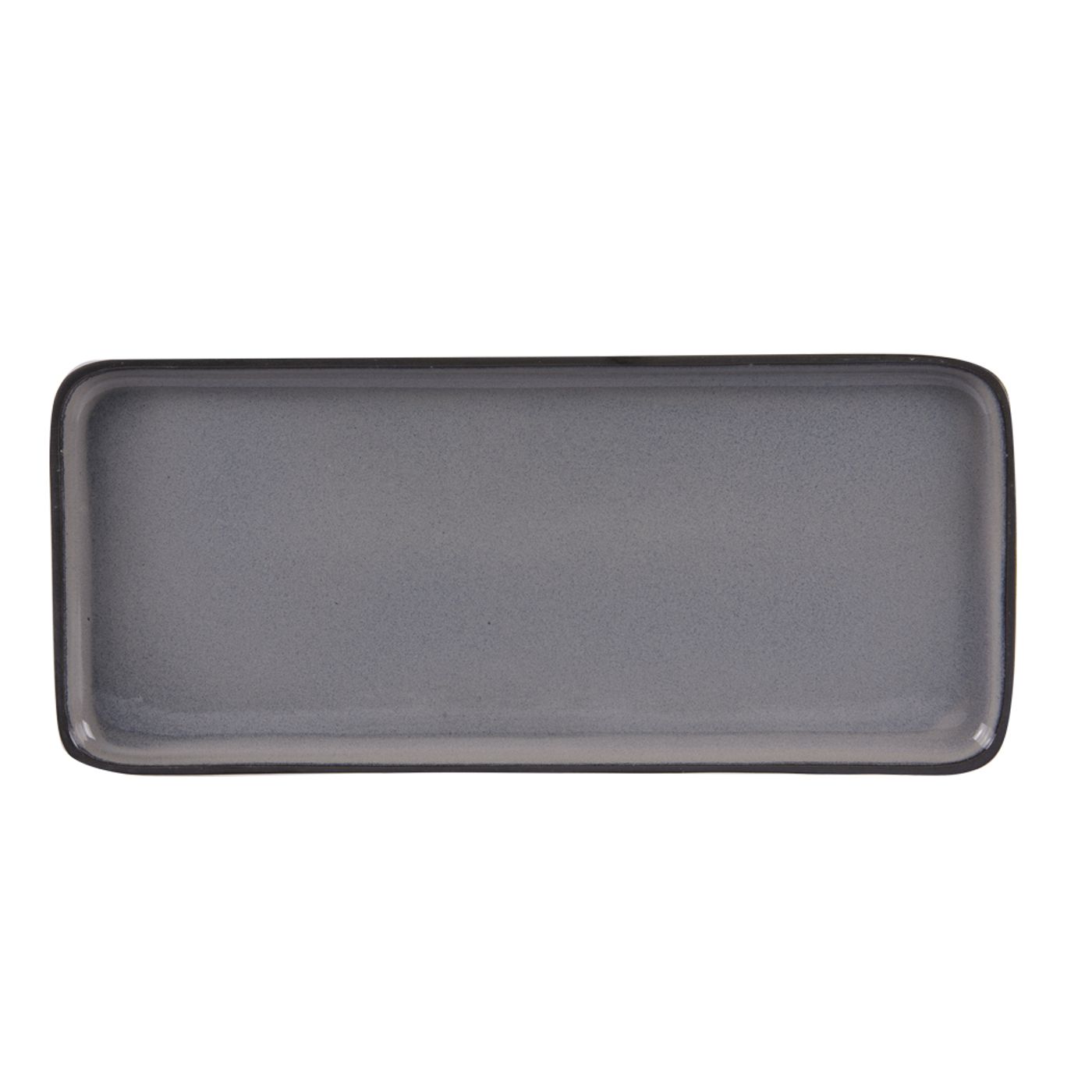 Plat grès Tykan Gris 36 x 16 cm
