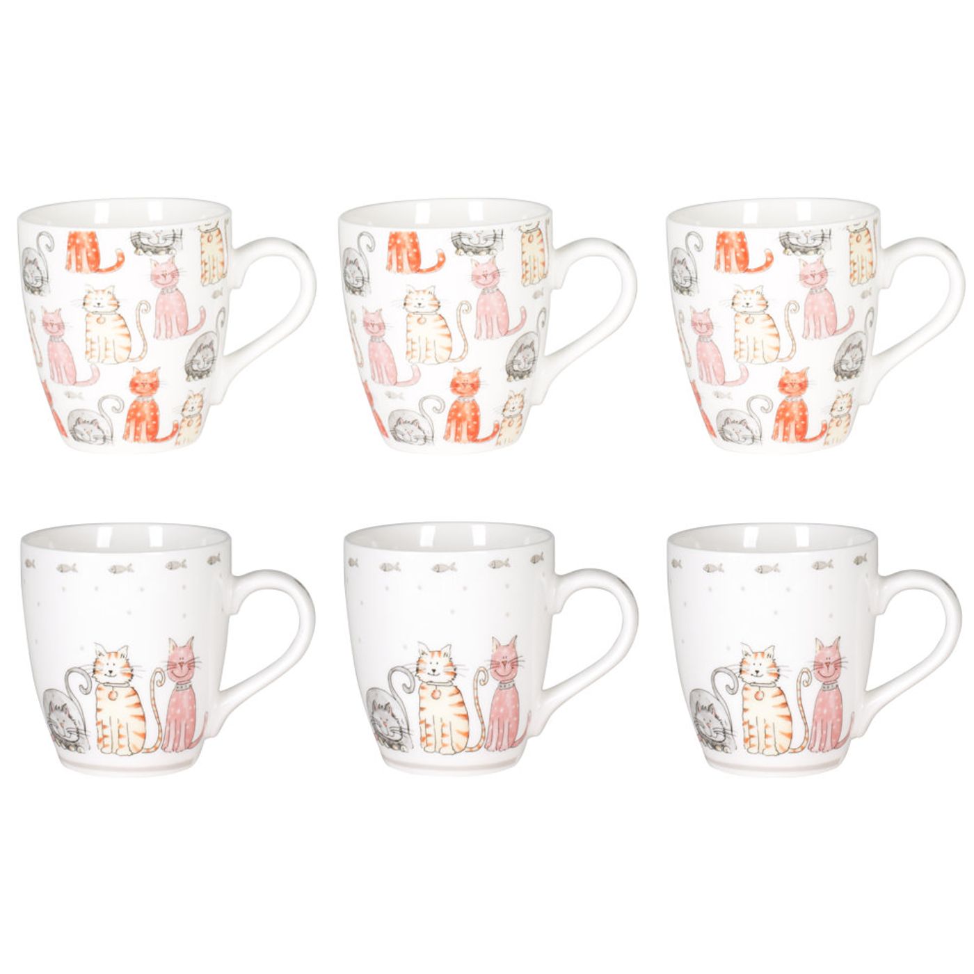 Coffret de 6 tasses 23 cl