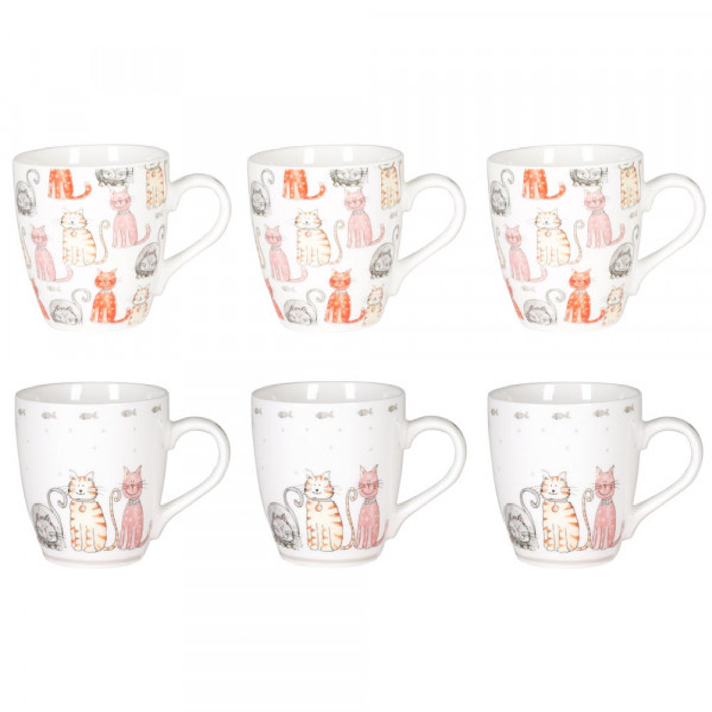 Coffret de 6 tasses 23 cl