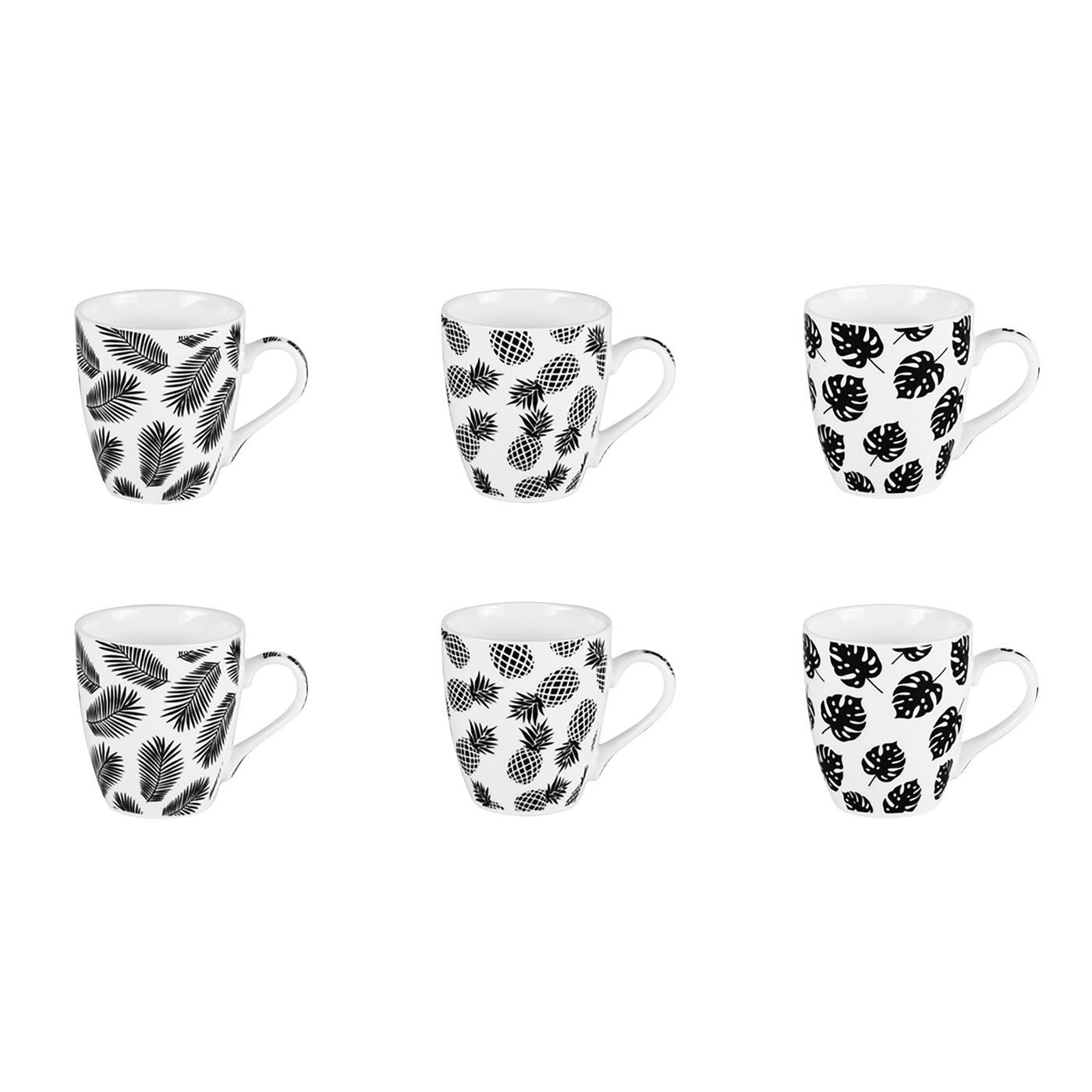 Coffret 6 tasses Costa Rica
