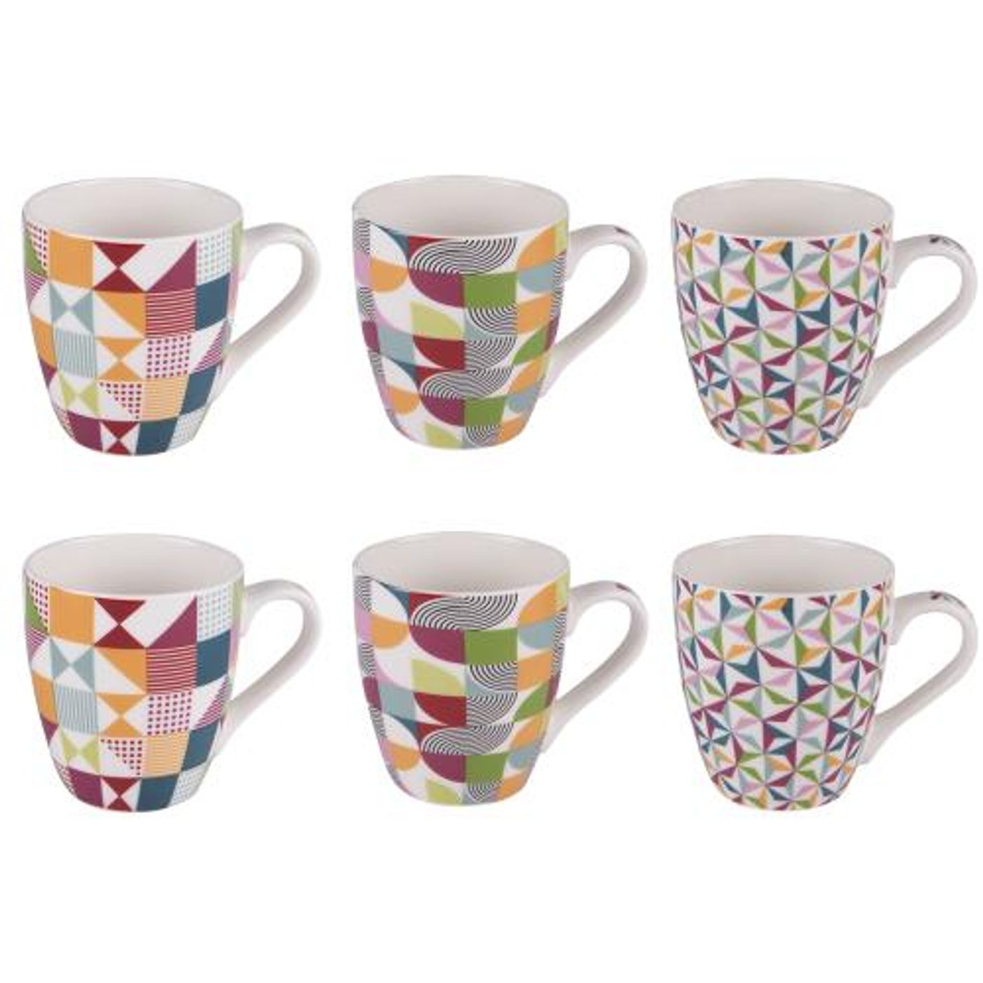 Coffret 6 tasses Brasilia 23cl