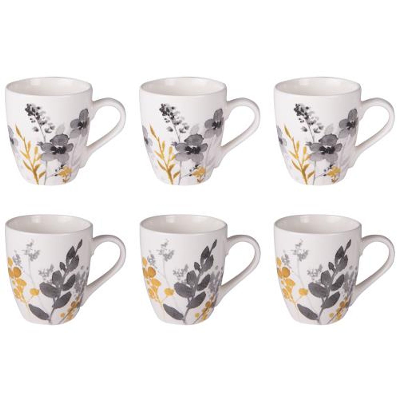 6 tasses 23 cl flora