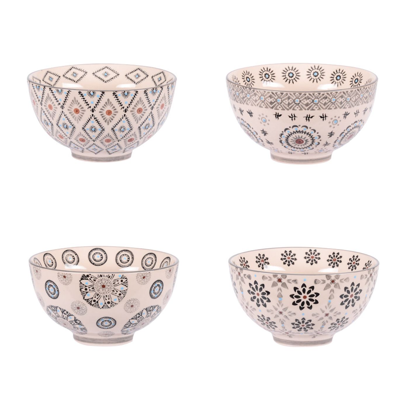 Coffret de 4 coupelles nelson 11 cm