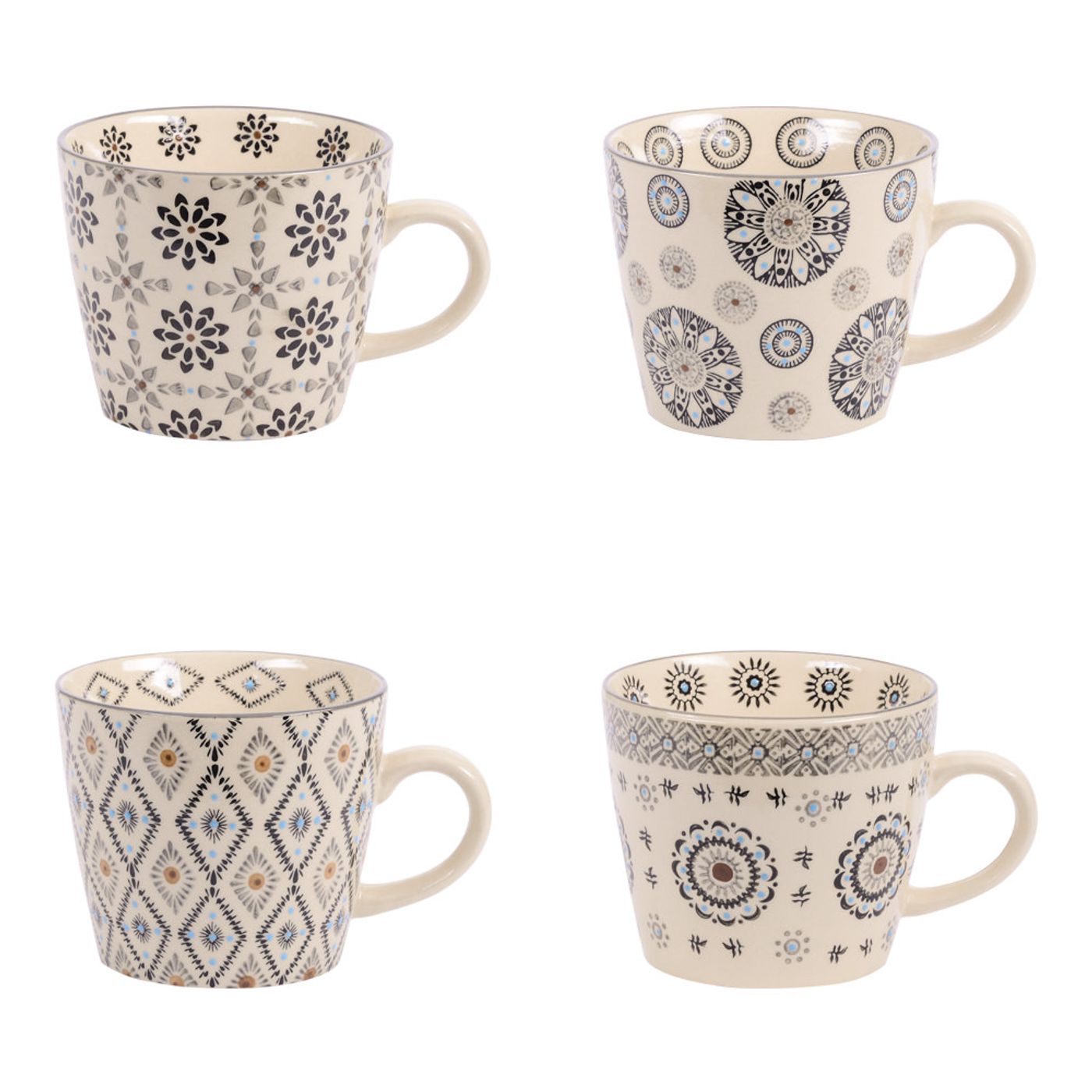 Coffret de 4 tasses Nelson 30 cl
