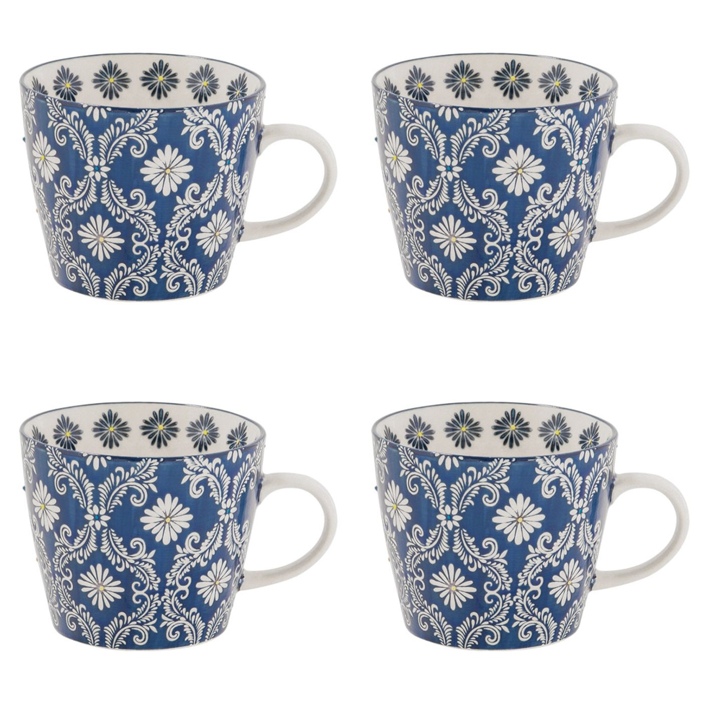 Coffret 4 tasses Almada 36cl