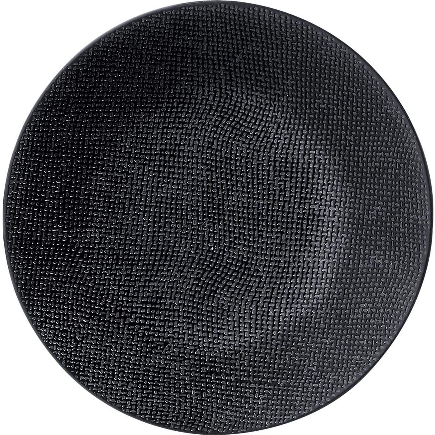 Assiette plate VESUVIO noire 27 cm
